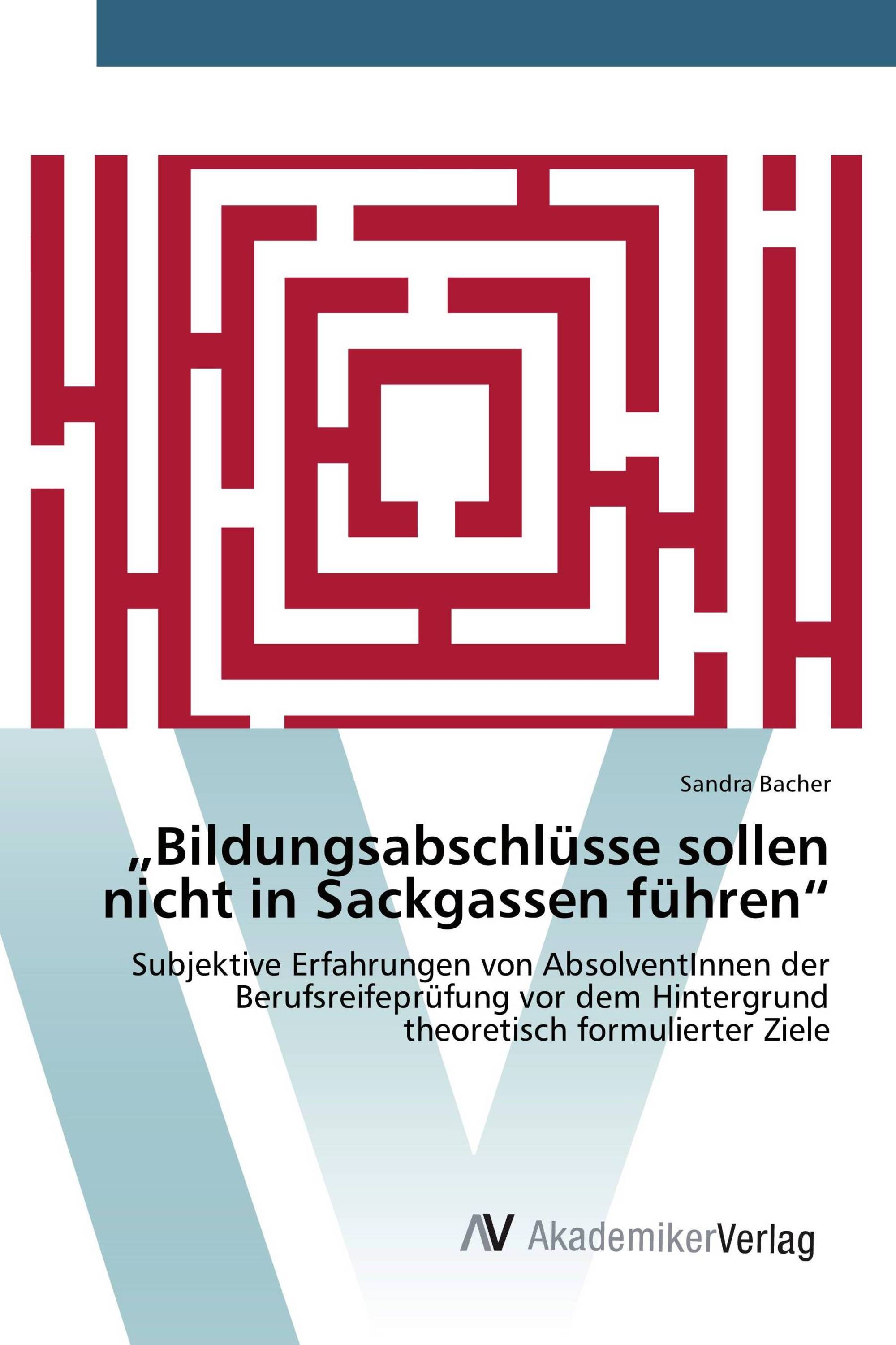 „Bildungsabschlüsse sollen nicht in Sackgassen führen“