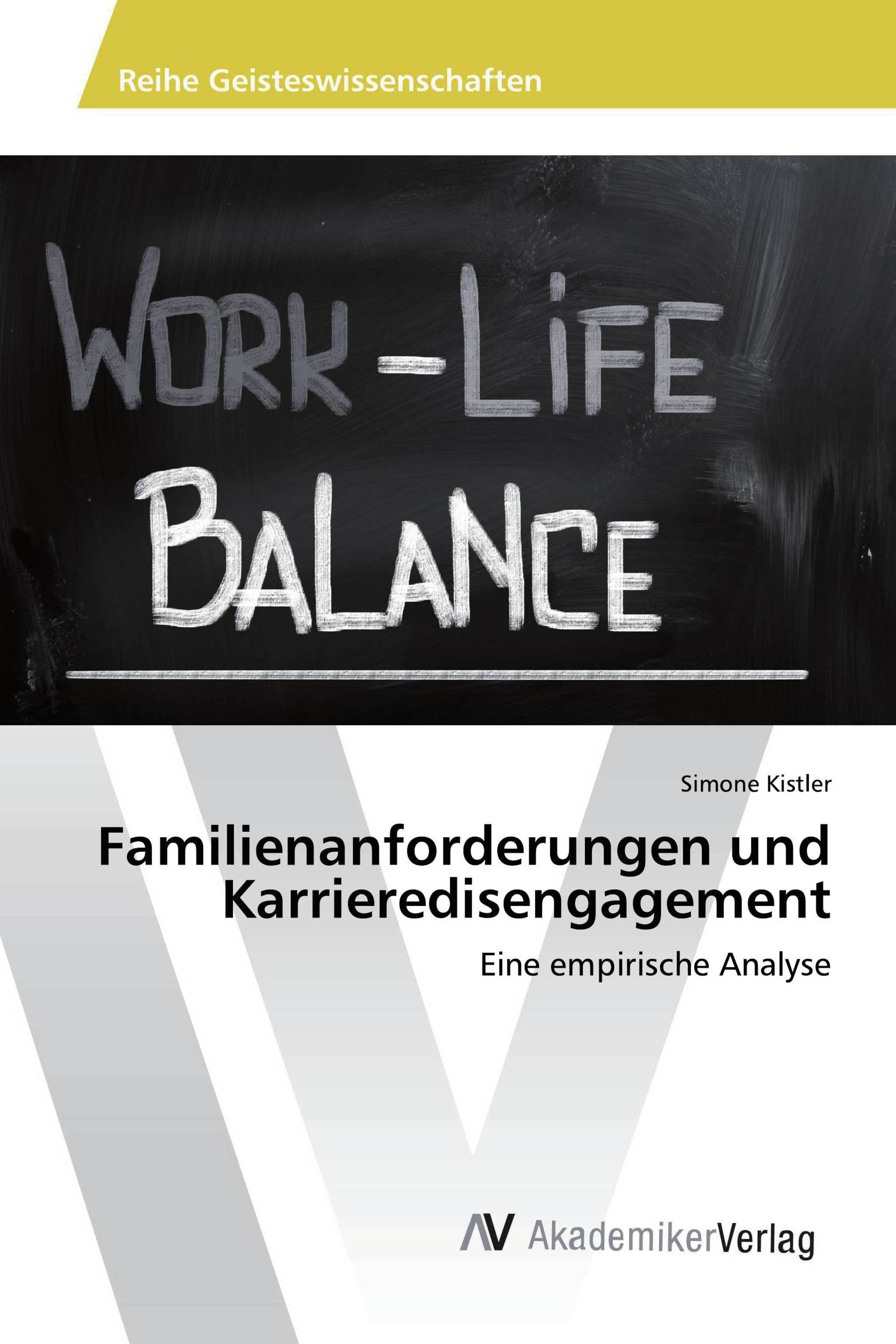 Familienanforderungen und Karrieredisengagement