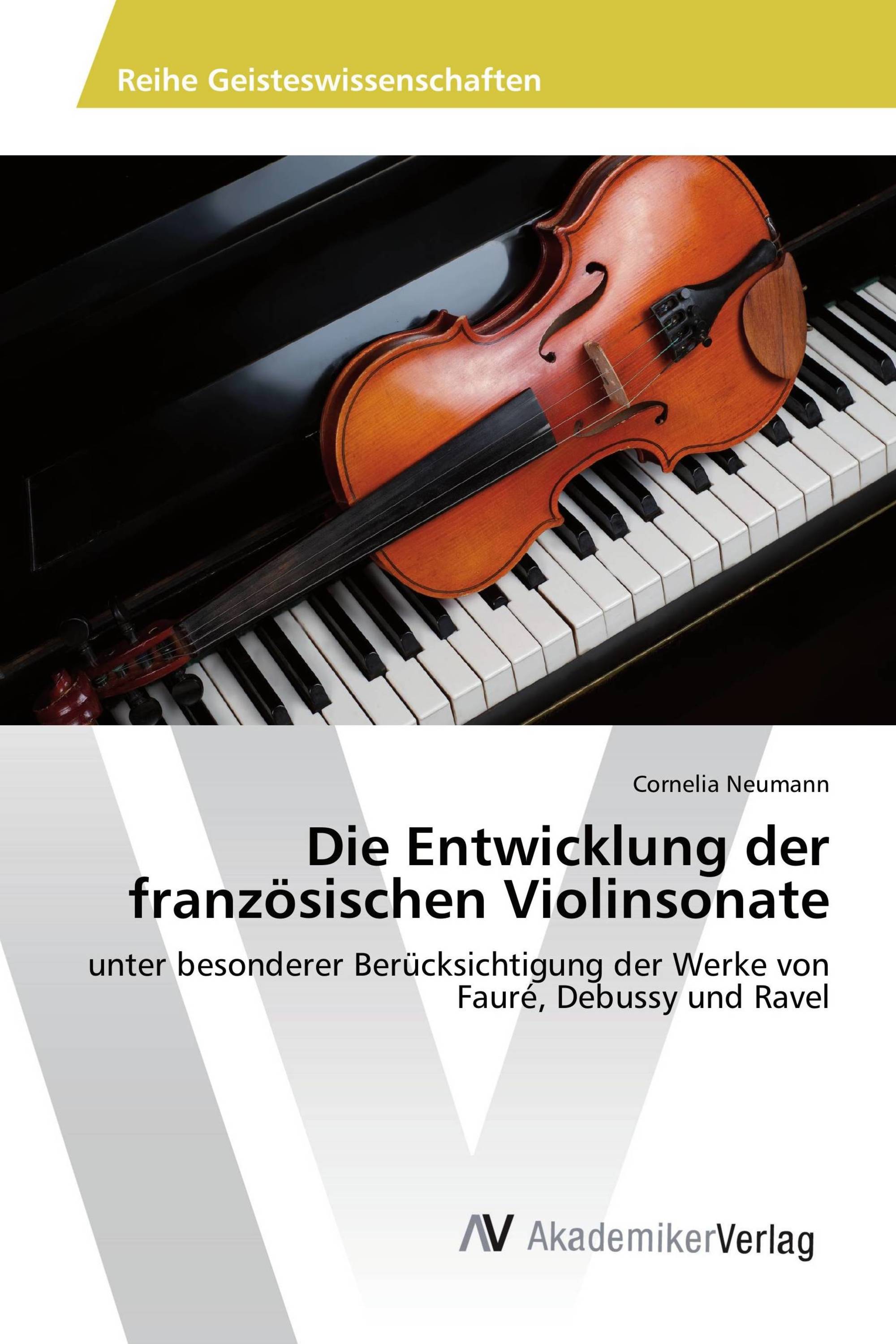 Die Entwicklung der französischen Violinsonate