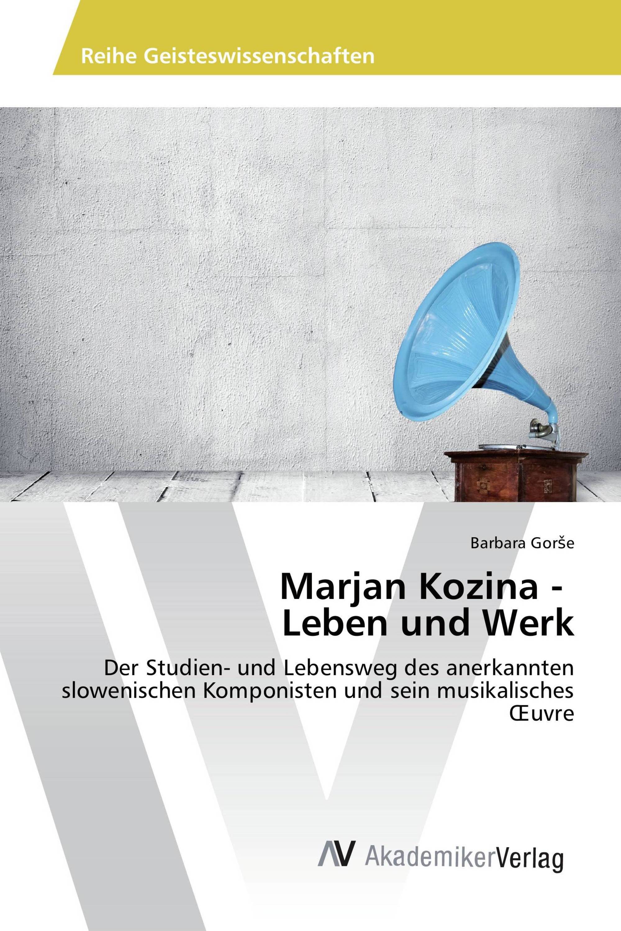 Marjan Kozina - Leben und Werk