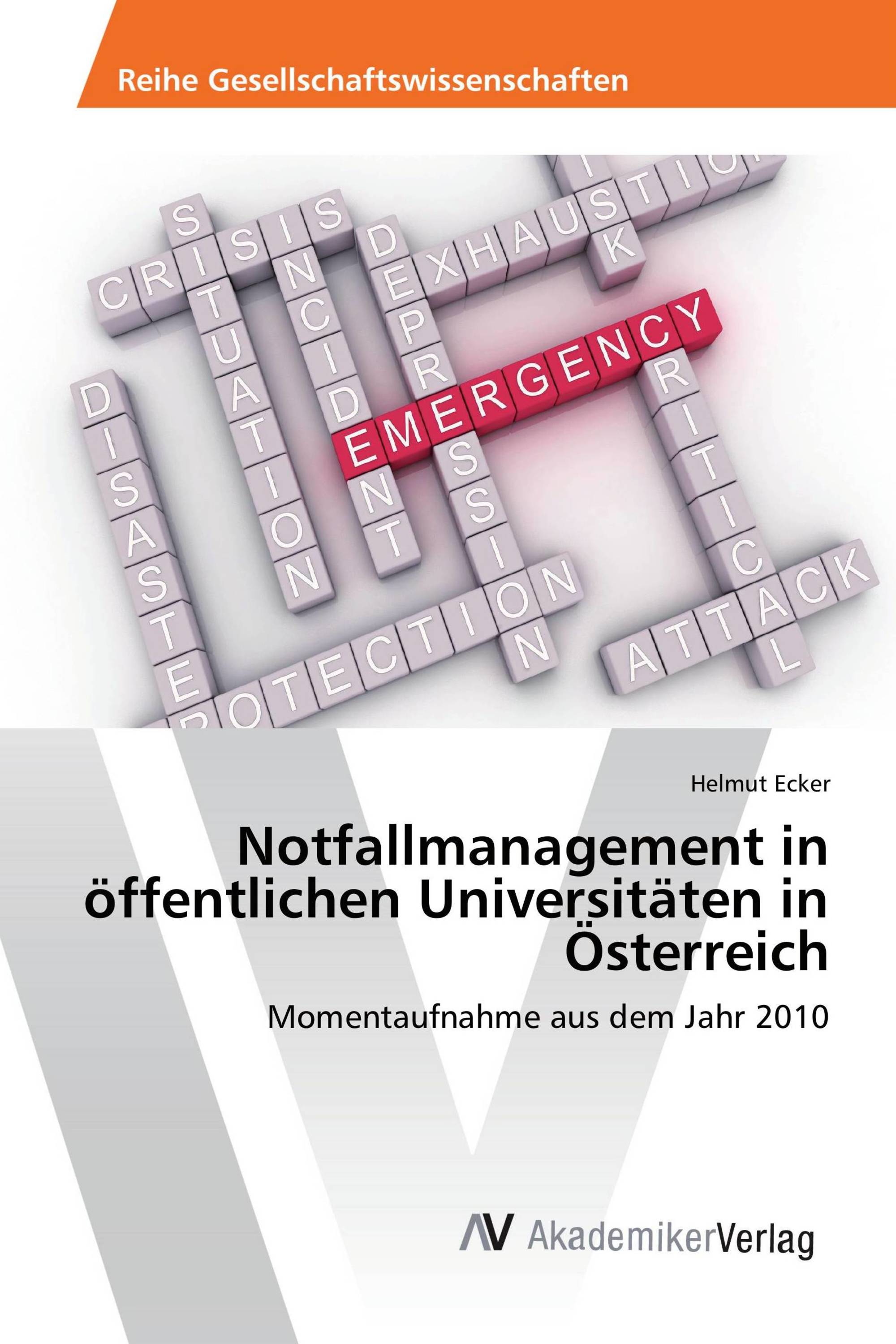 Notfallmanagement in öffentlichen Universitäten in Österreich