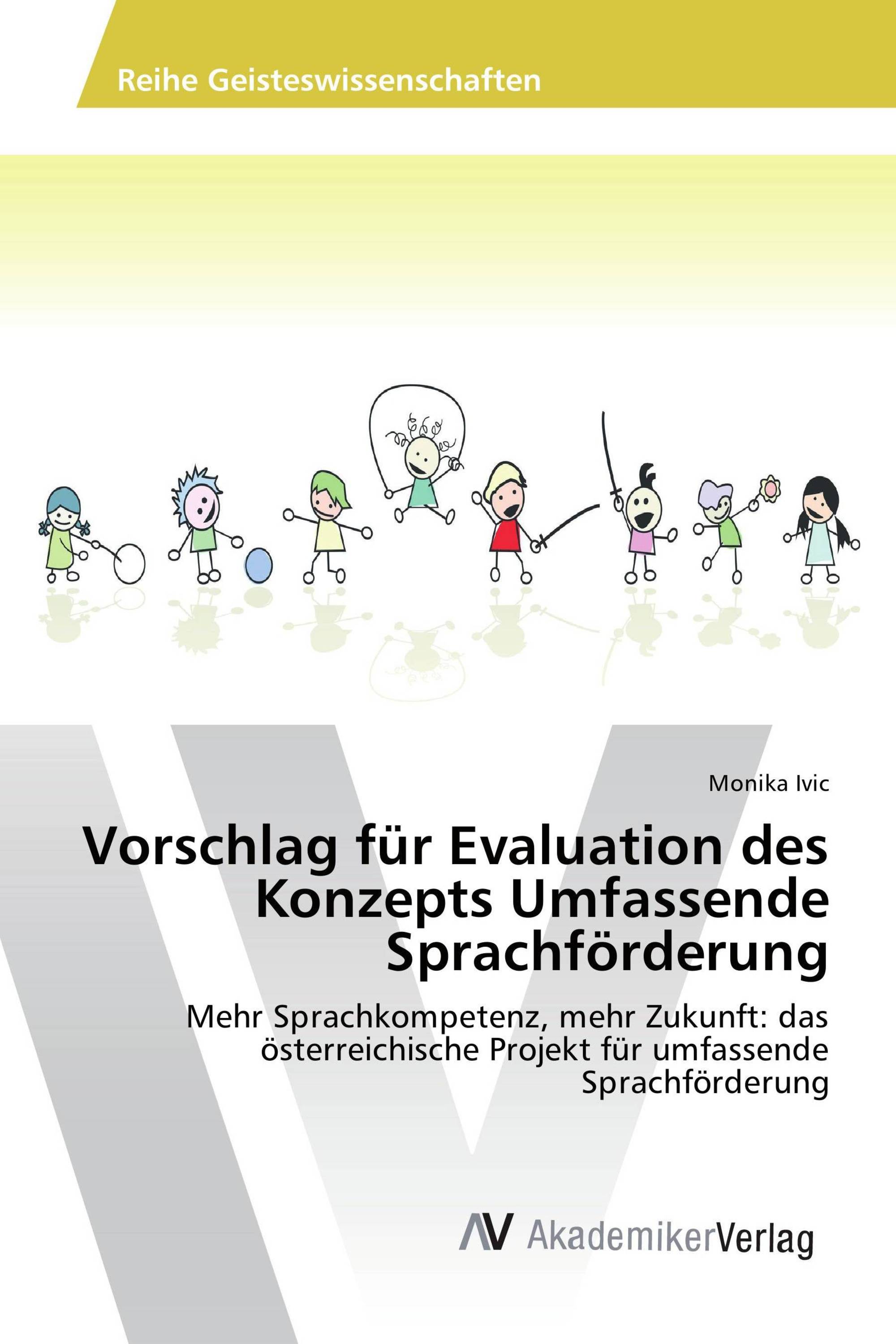 Vorschlag für Evaluation des Konzepts Umfassende Sprachförderung