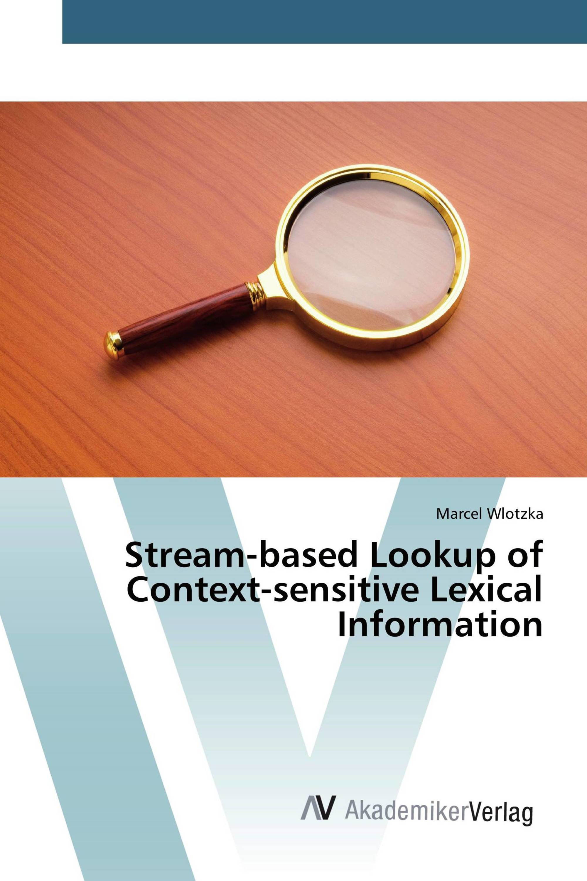 Stream-based Lookup of Context-sensitive Lexical Information