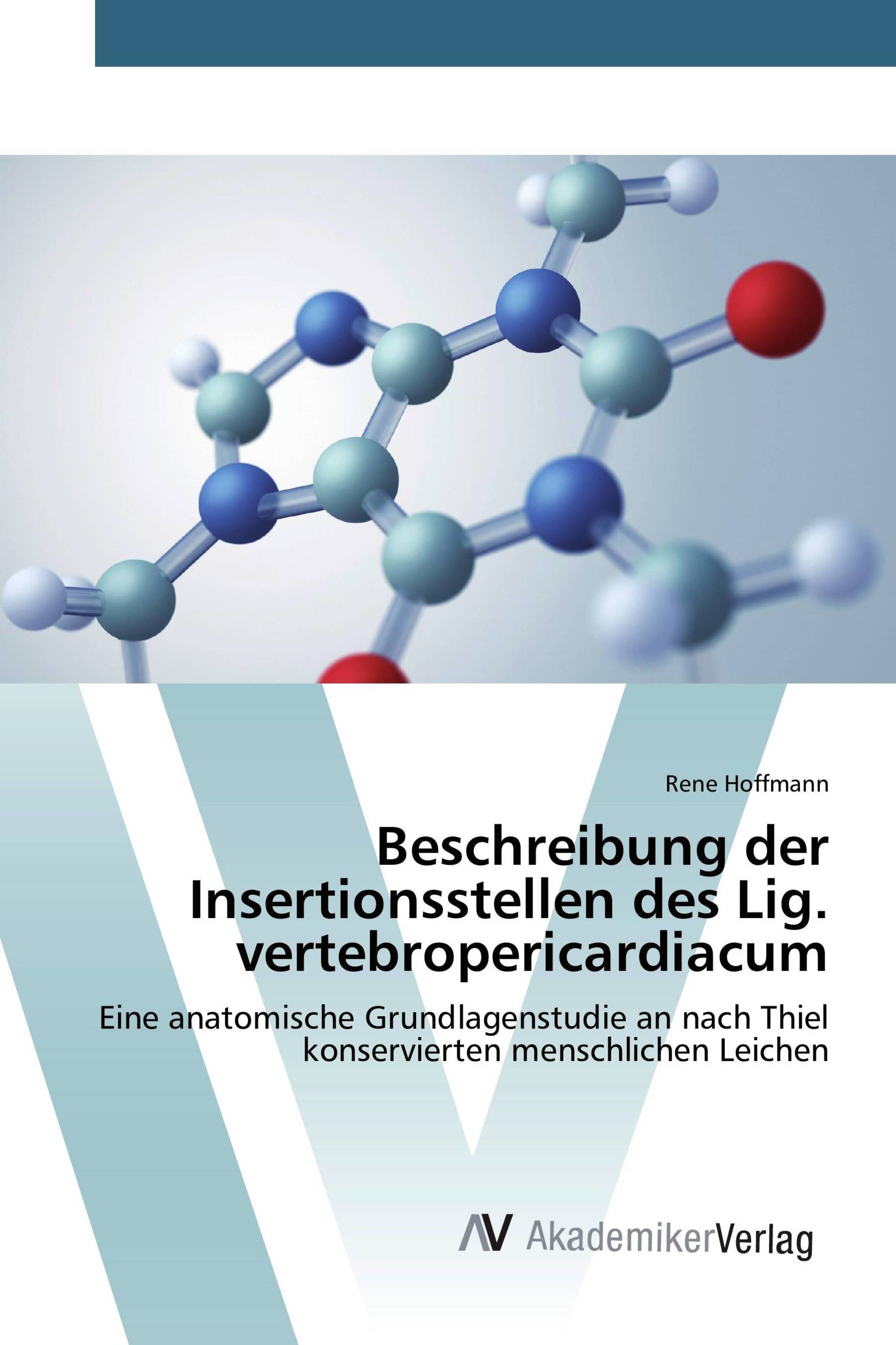 Beschreibung der Insertionsstellen des Lig. vertebropericardiacum