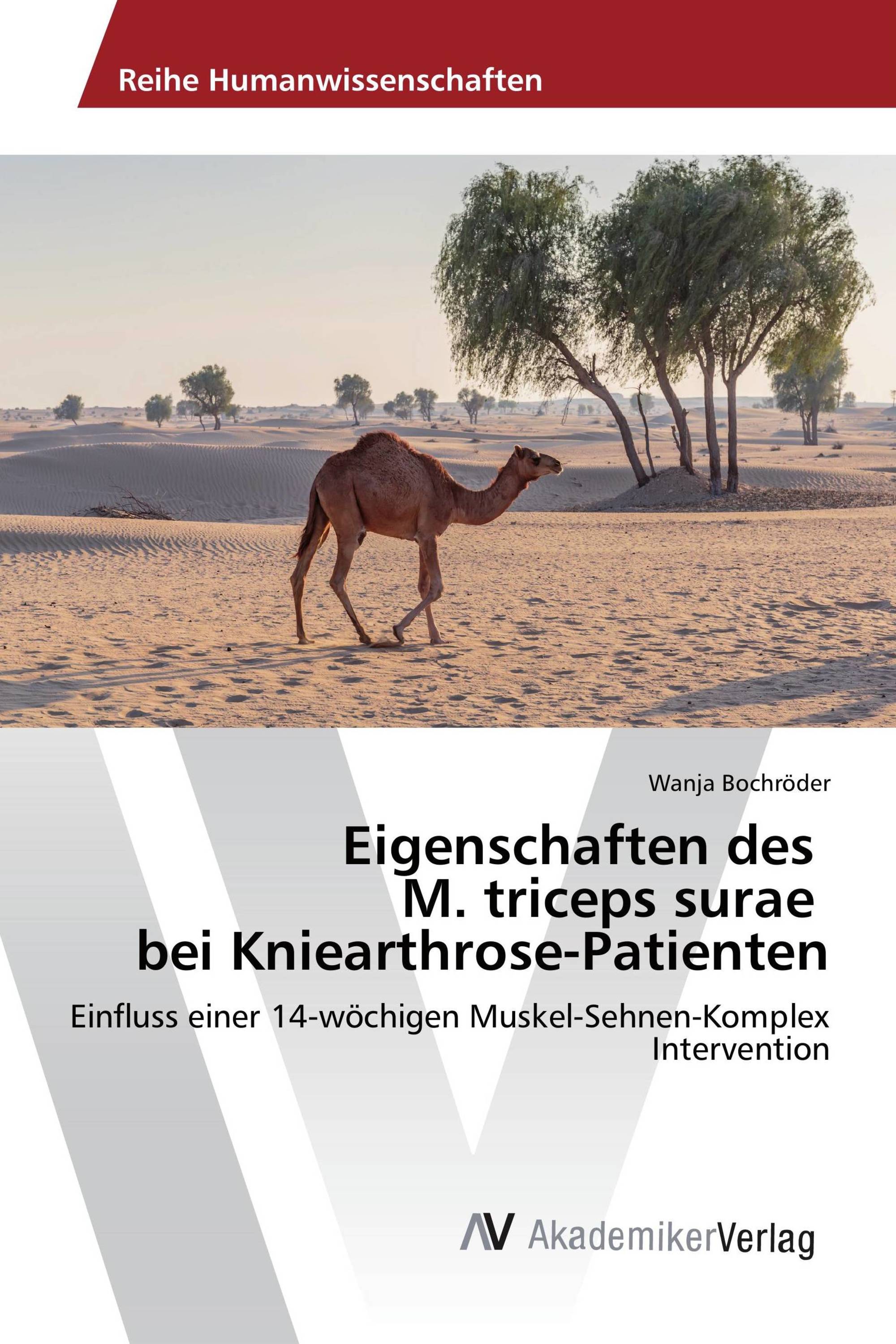 Eigenschaften des M. triceps surae bei Kniearthrose-Patienten