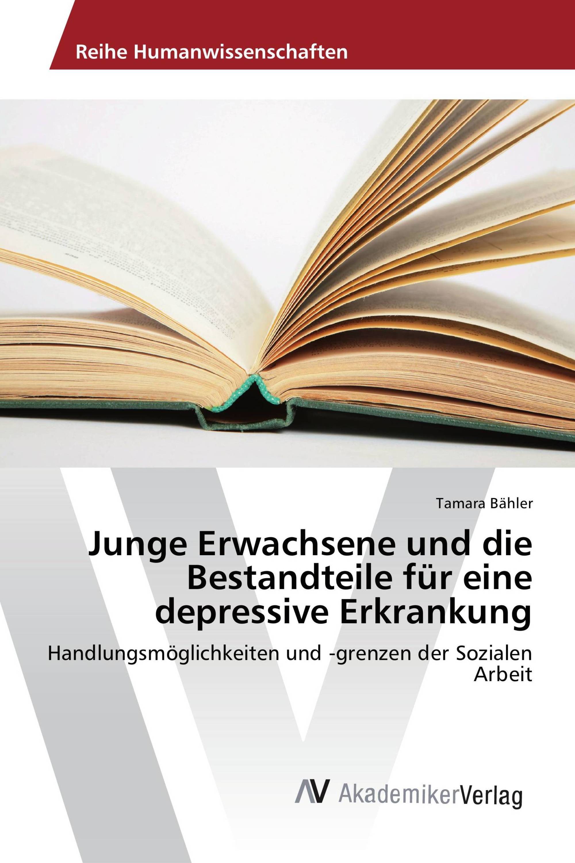 Junge Erwachsene und die Bestandteile für eine depressive Erkrankung