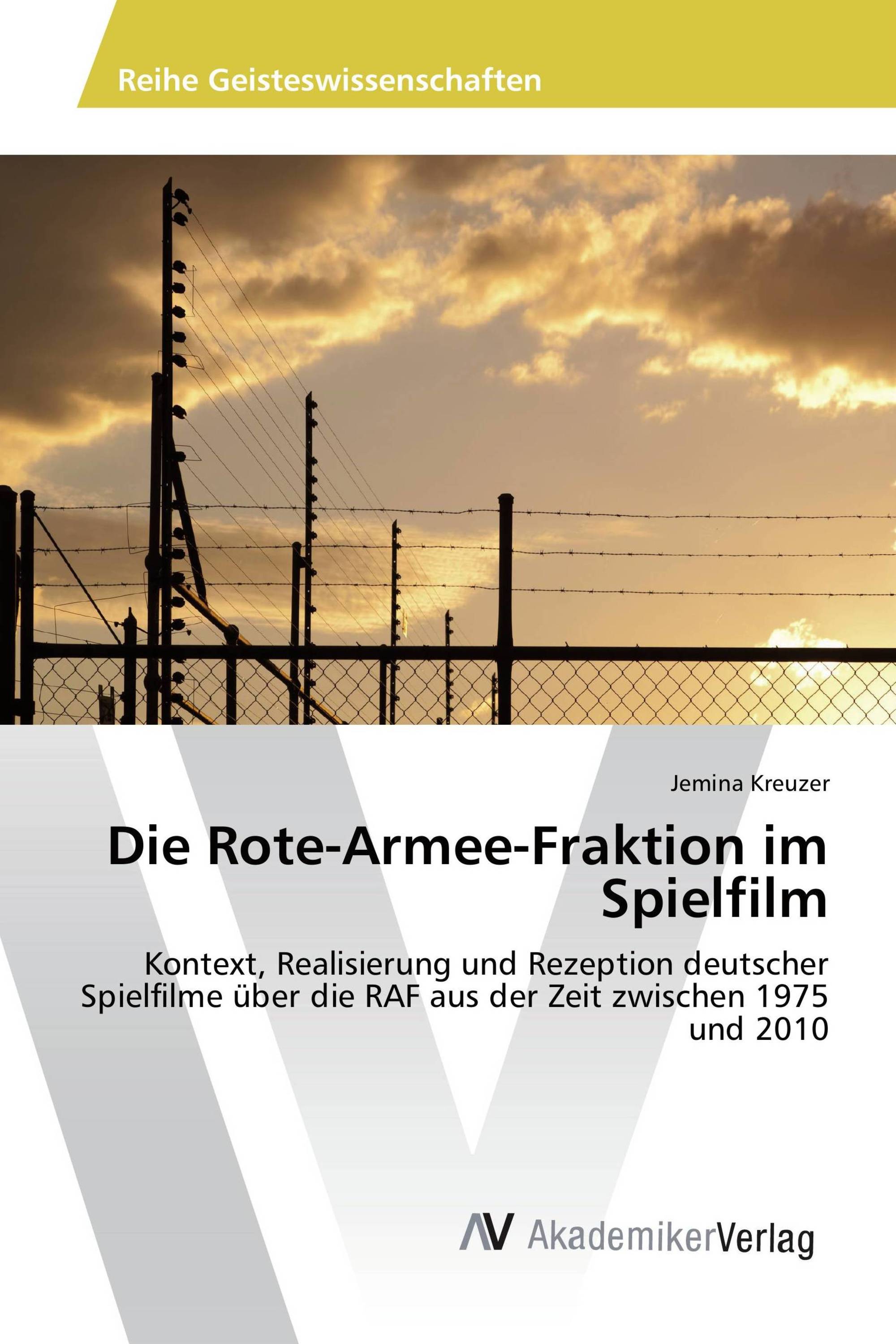 Die Rote-Armee-Fraktion im Spielfilm