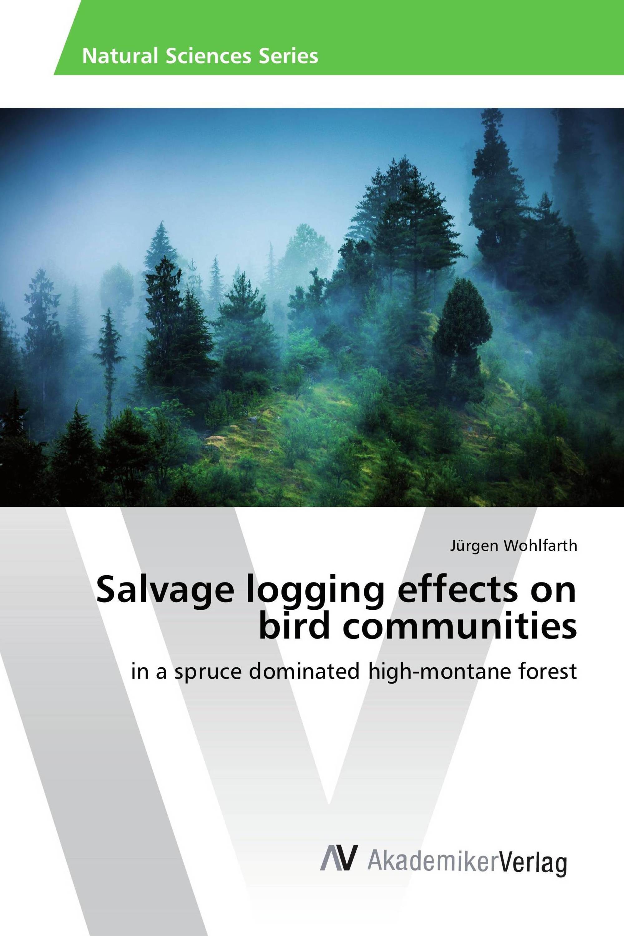 Salvage logging effects on bird communities