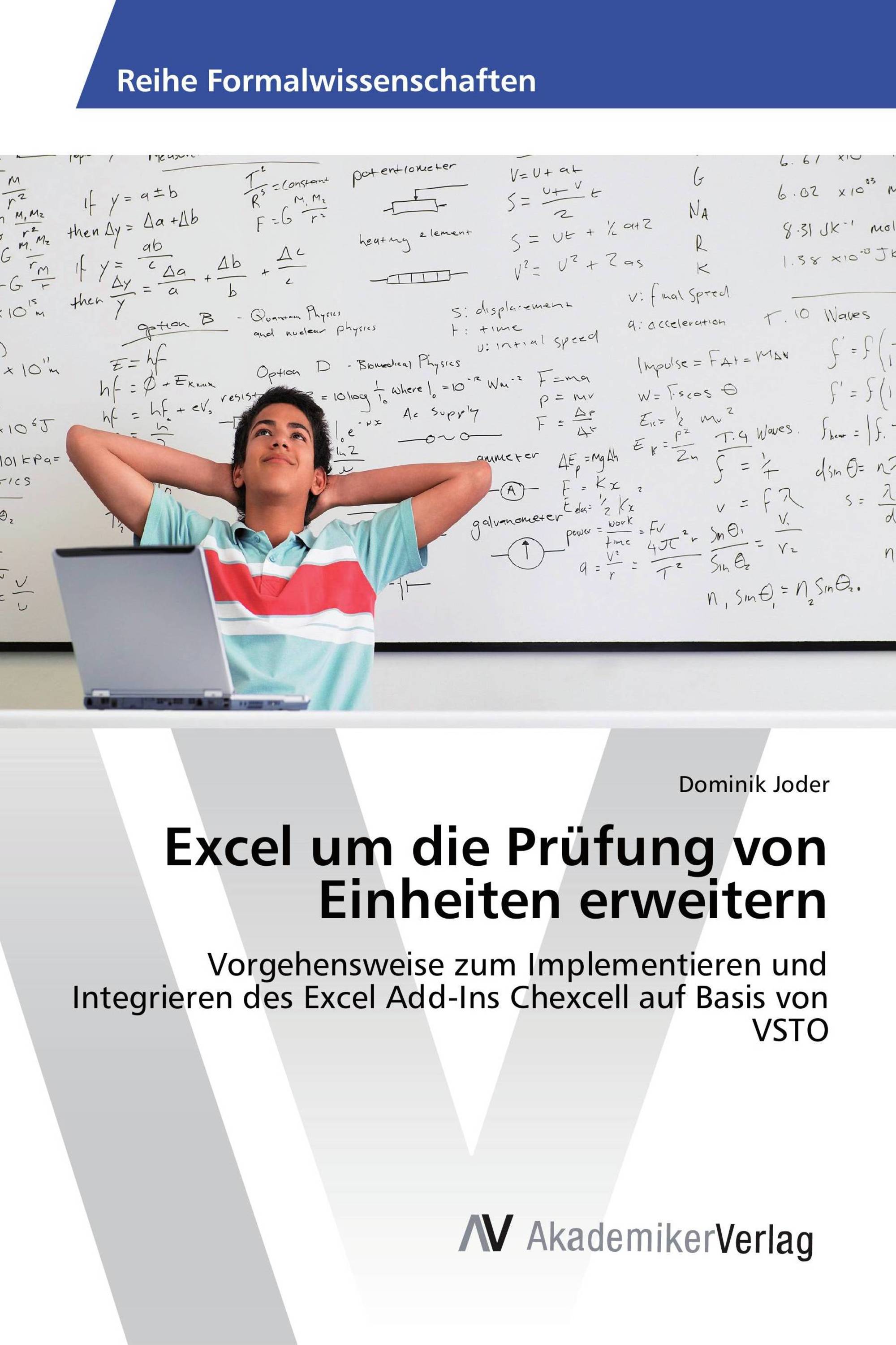 Excel um die Prüfung von Einheiten erweitern