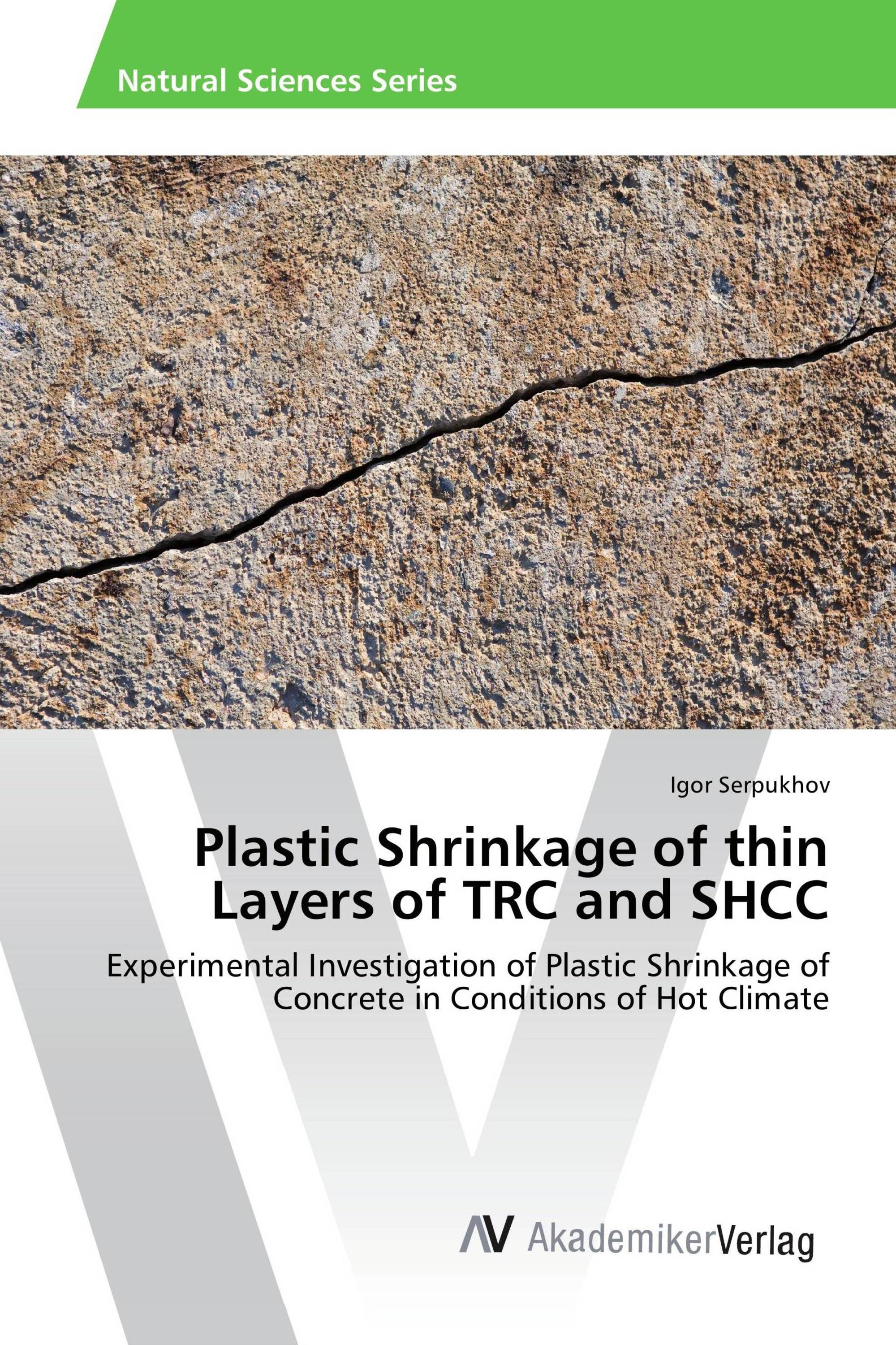 Plastic Shrinkage of thin Layers of TRC and SHCC