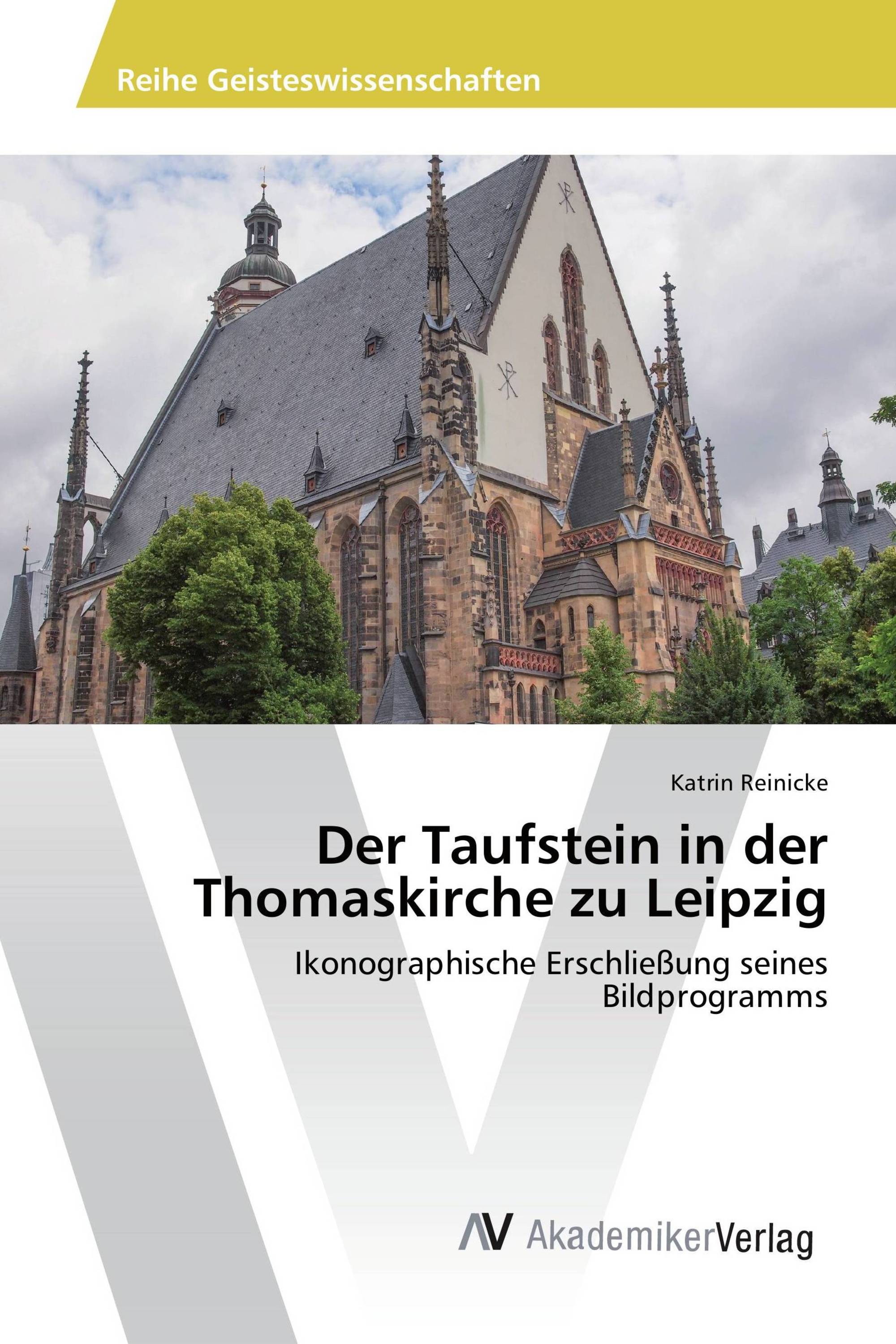 Der Taufstein in der Thomaskirche zu Leipzig