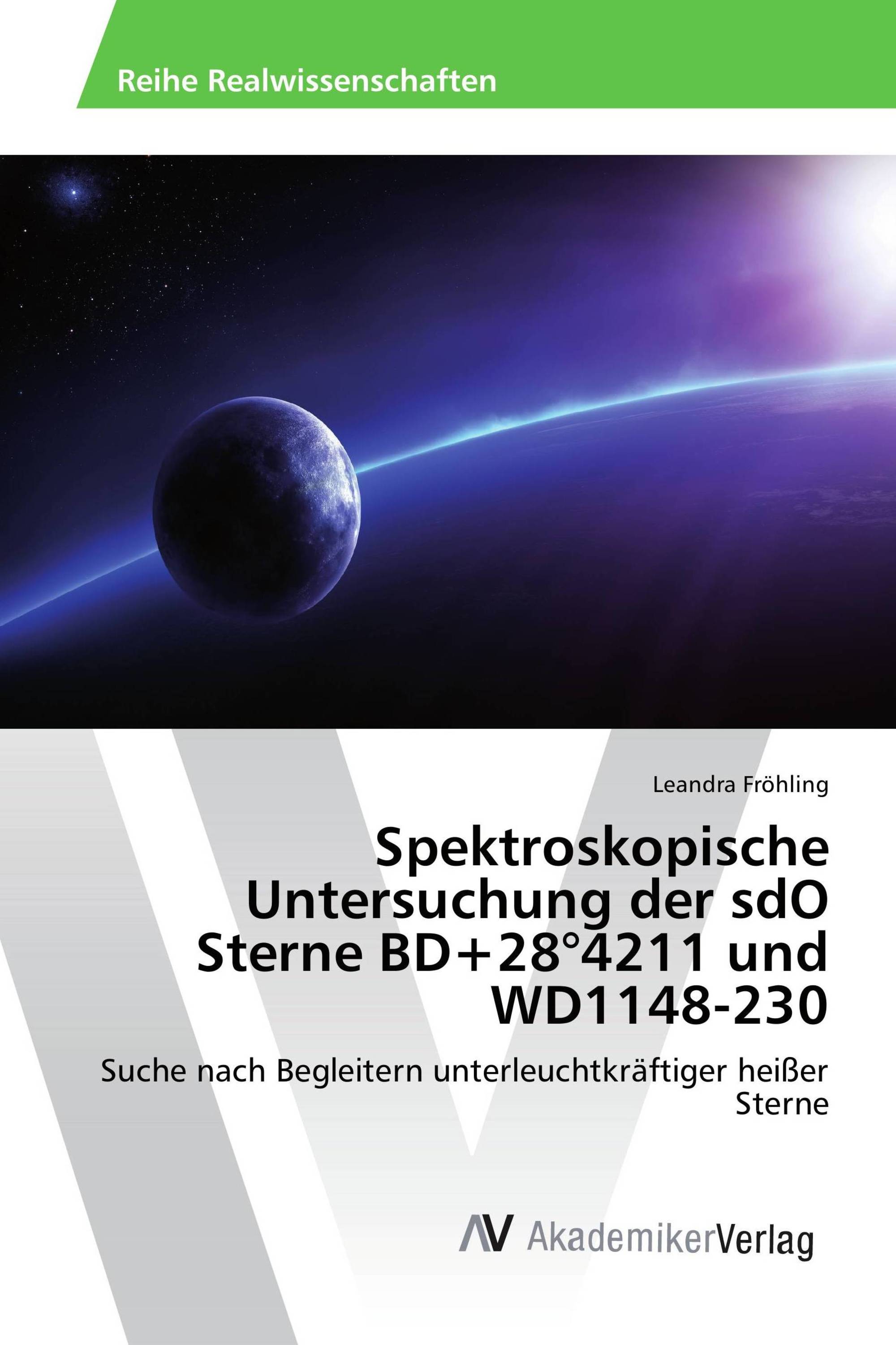 Spektroskopische Untersuchung der sdO Sterne BD+28°4211 und WD1148-230