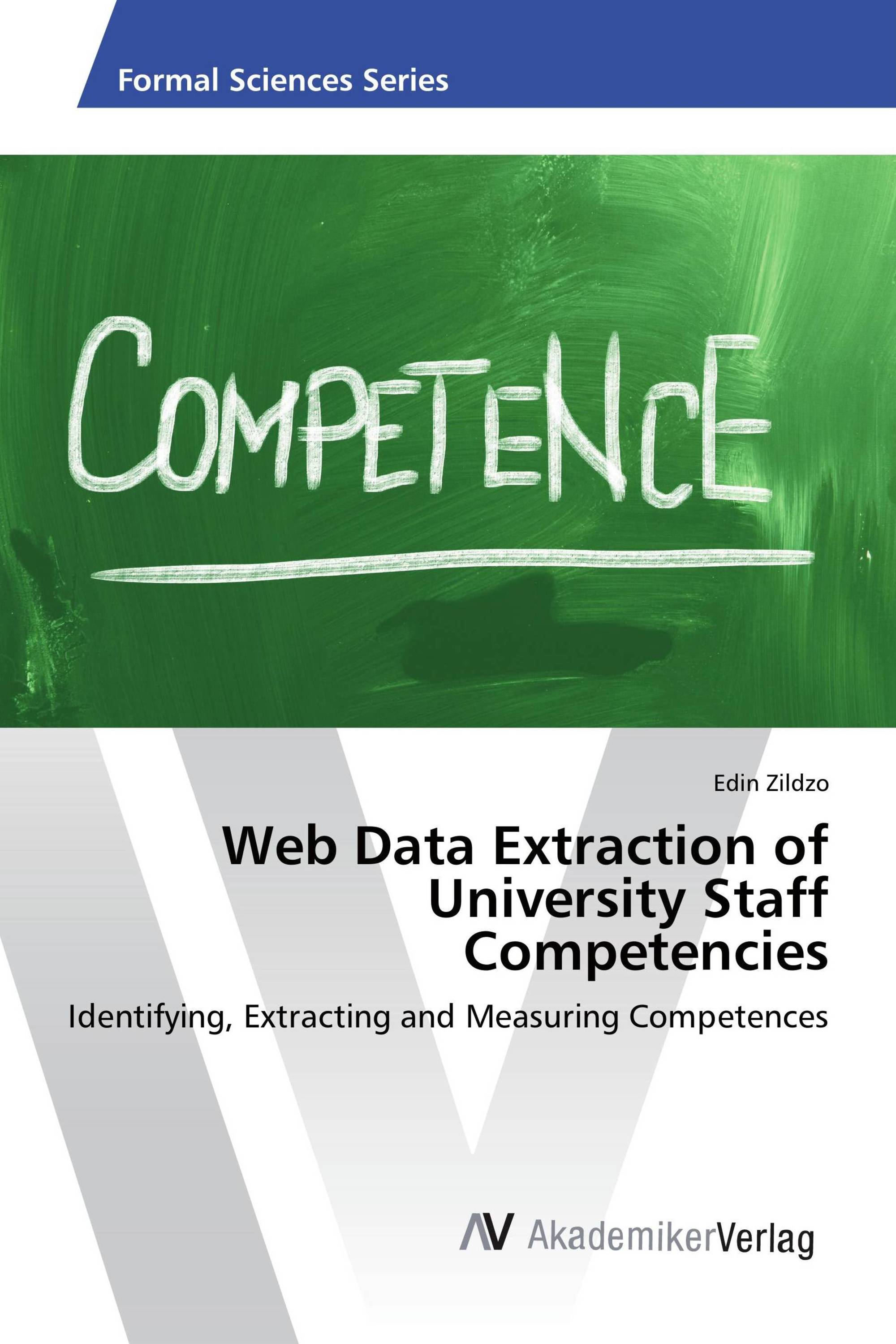 Web Data Extraction of University Staff Competencies