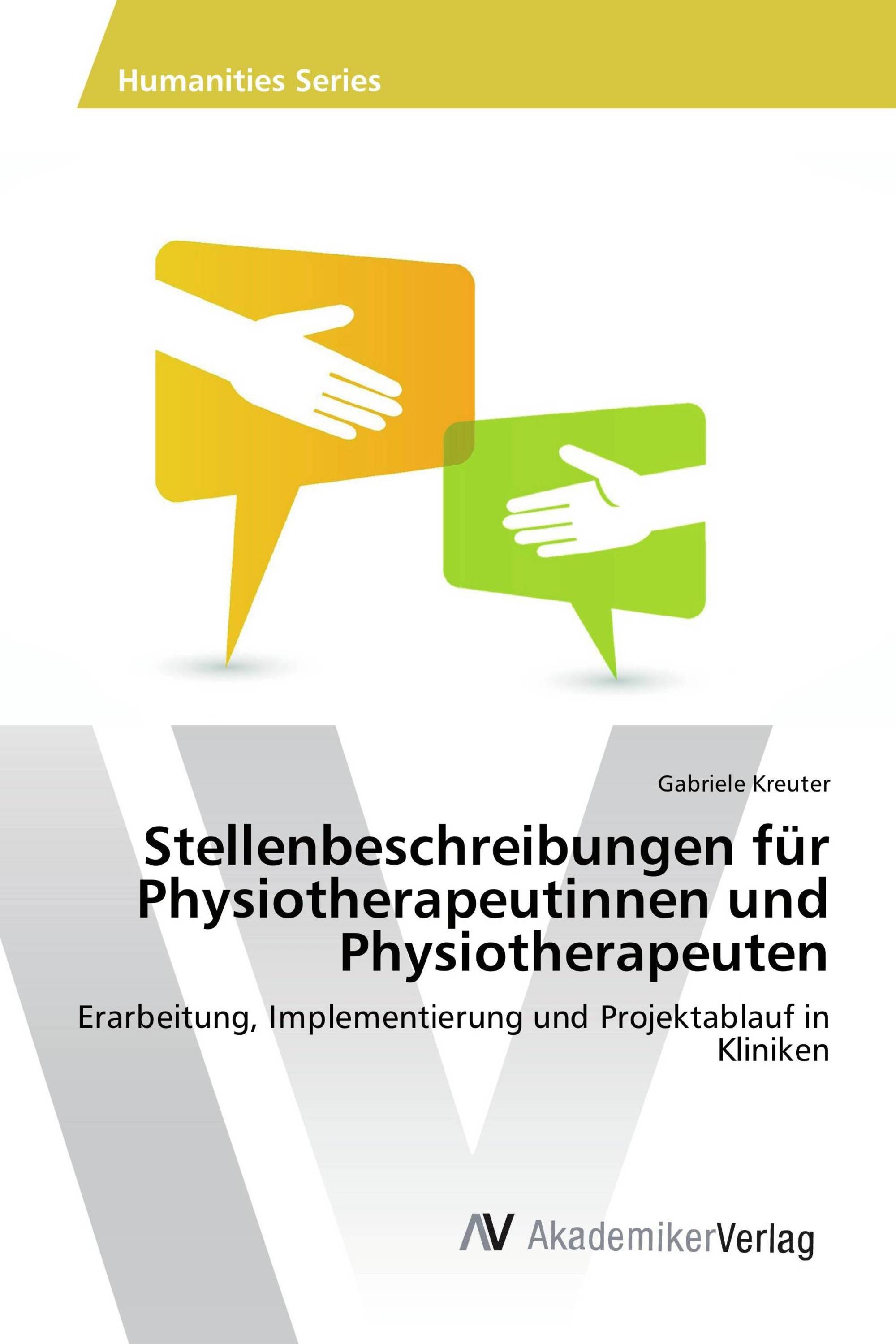 Stellenbeschreibungen für Physiotherapeutinnen und Physiotherapeuten