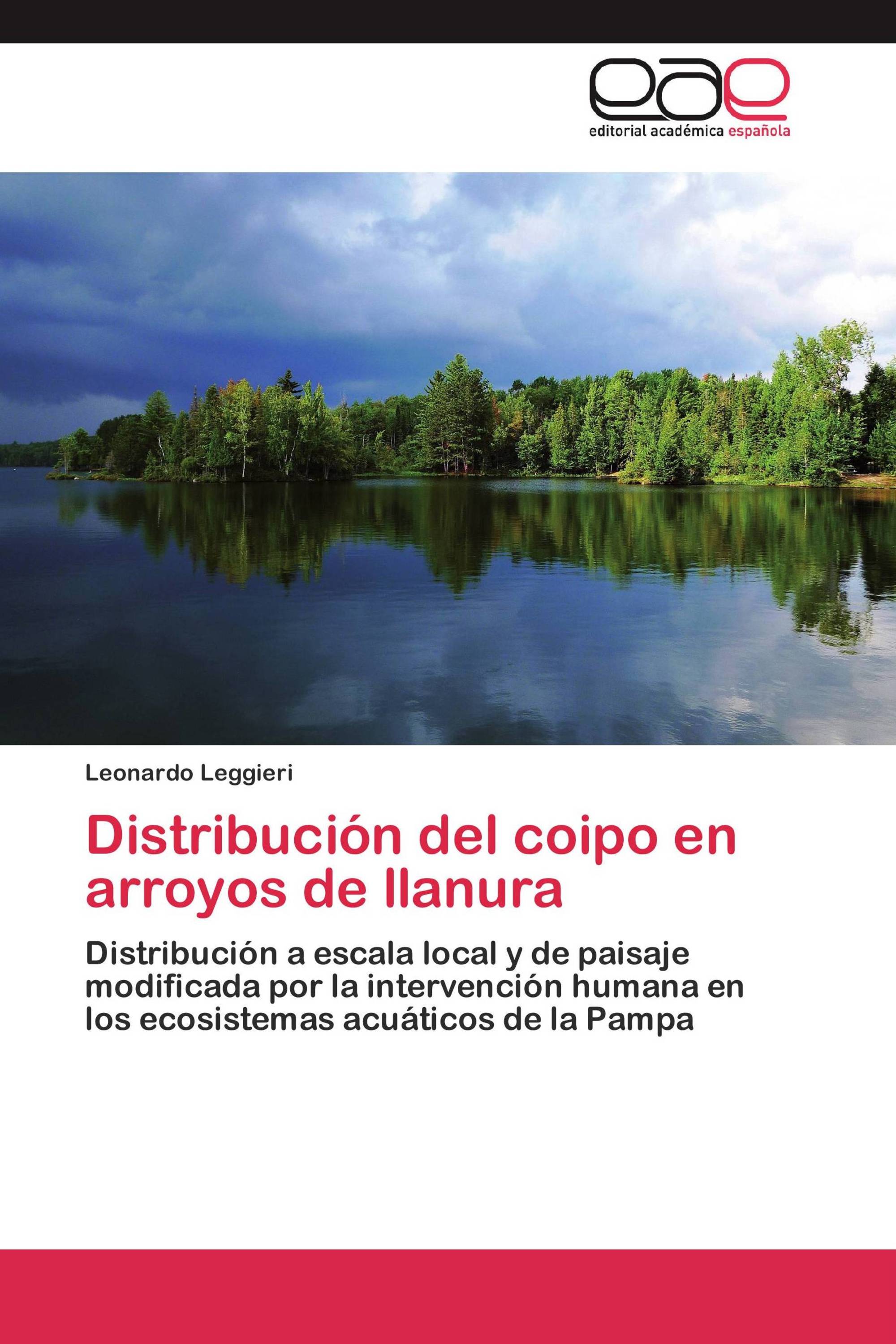 Distribución del coipo en arroyos de llanura