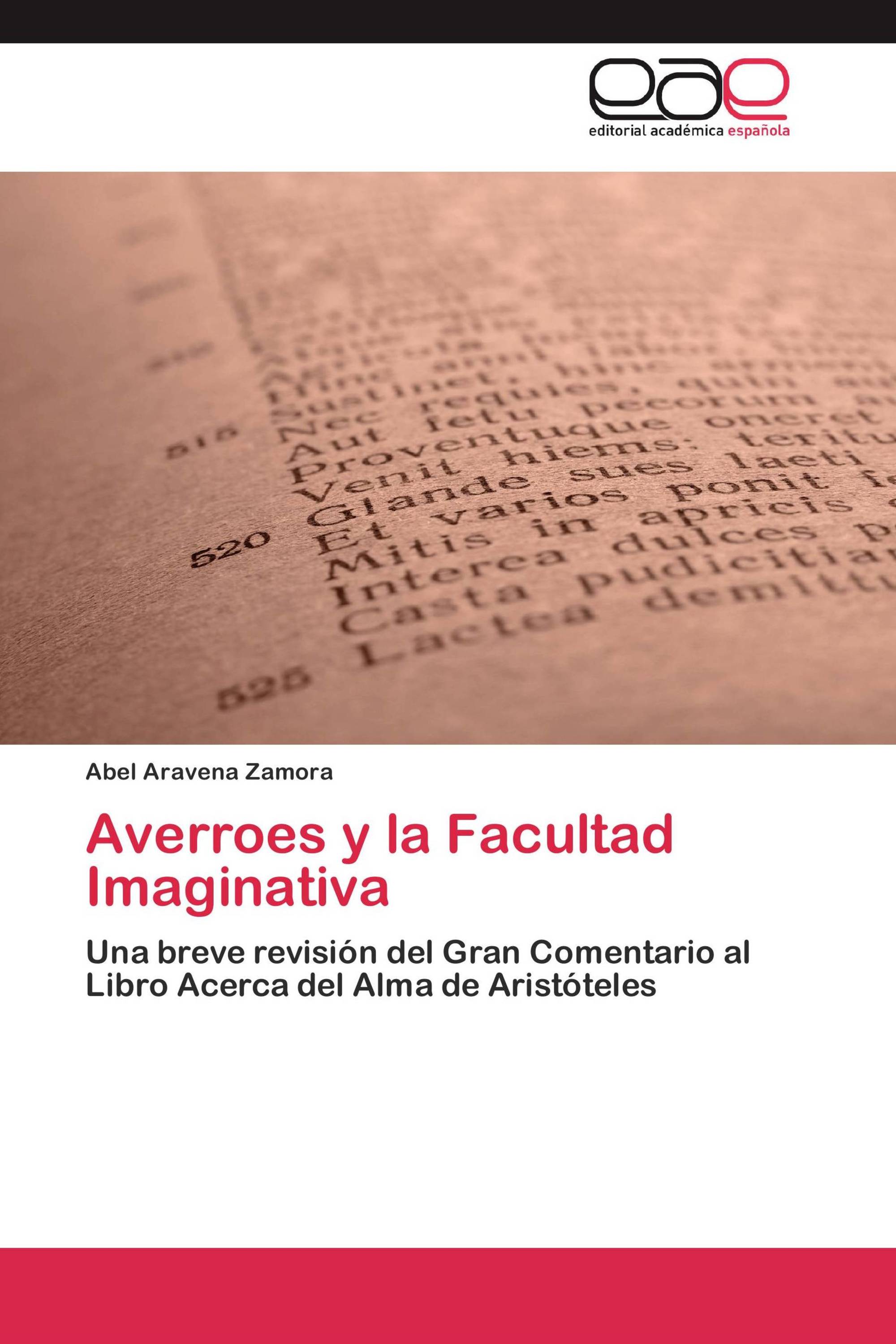 Averroes y la Facultad Imaginativa