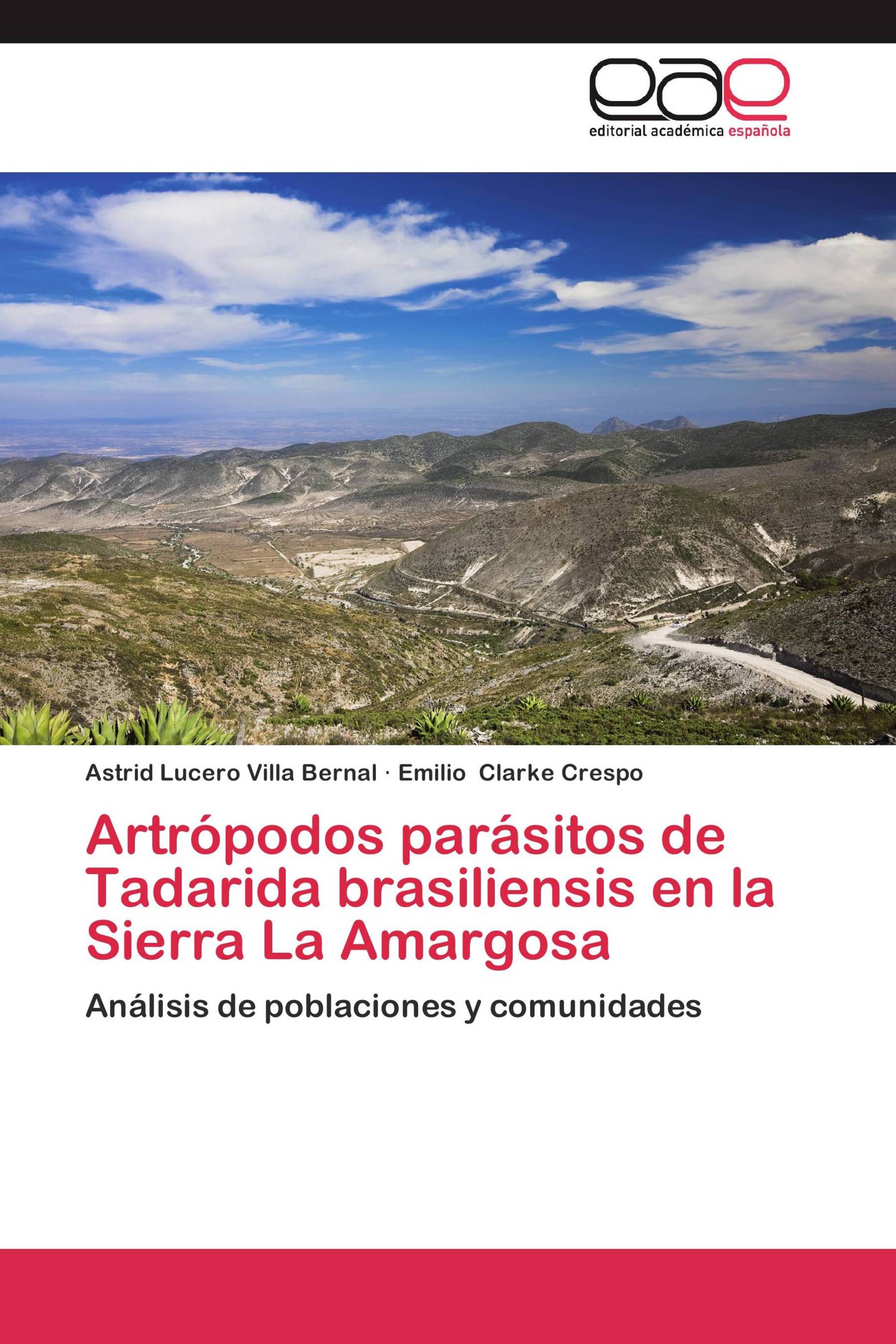 Artrópodos parásitos de Tadarida brasiliensis en la Sierra La Amargosa