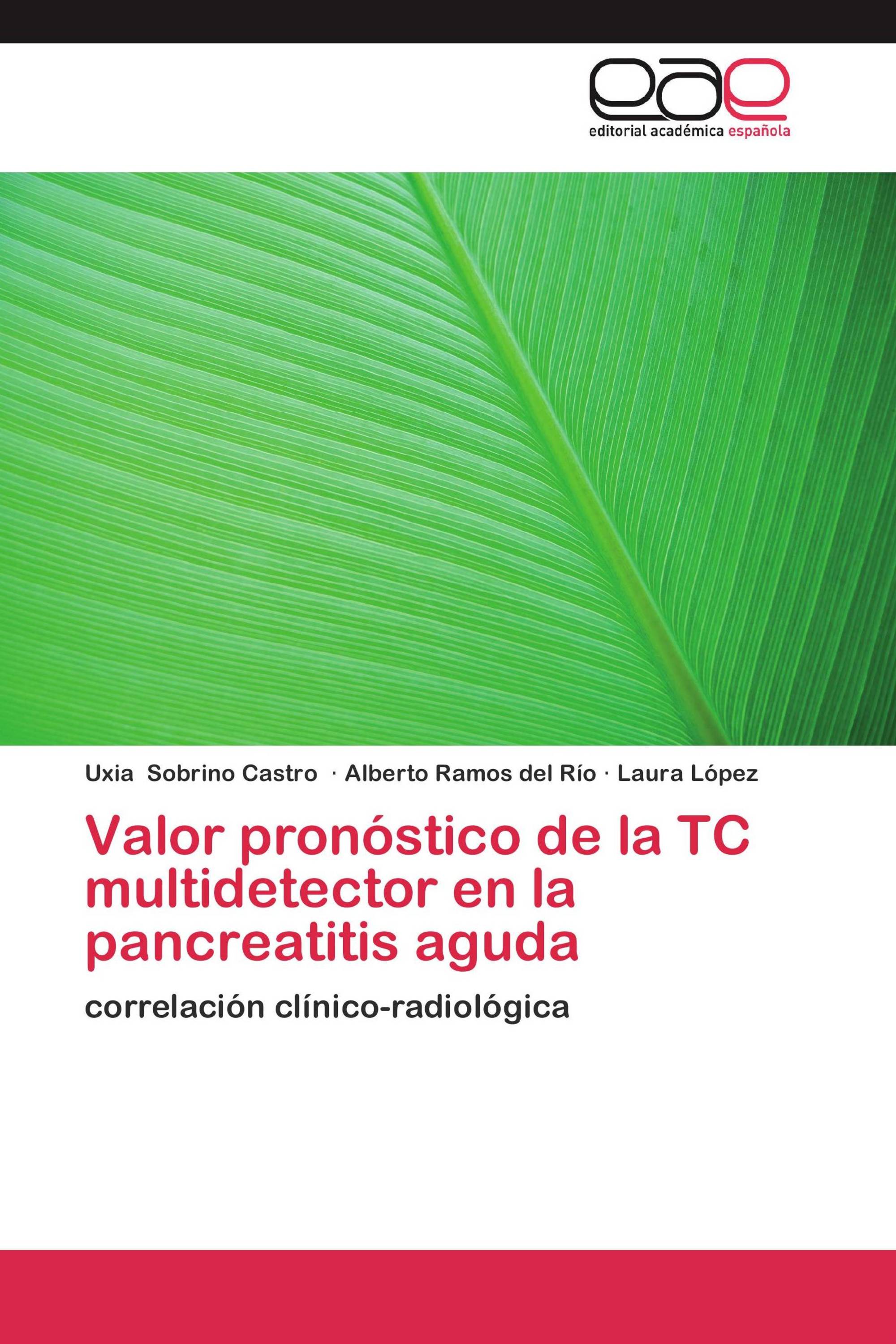 Valor pronóstico de la TC multidetector en la pancreatitis aguda