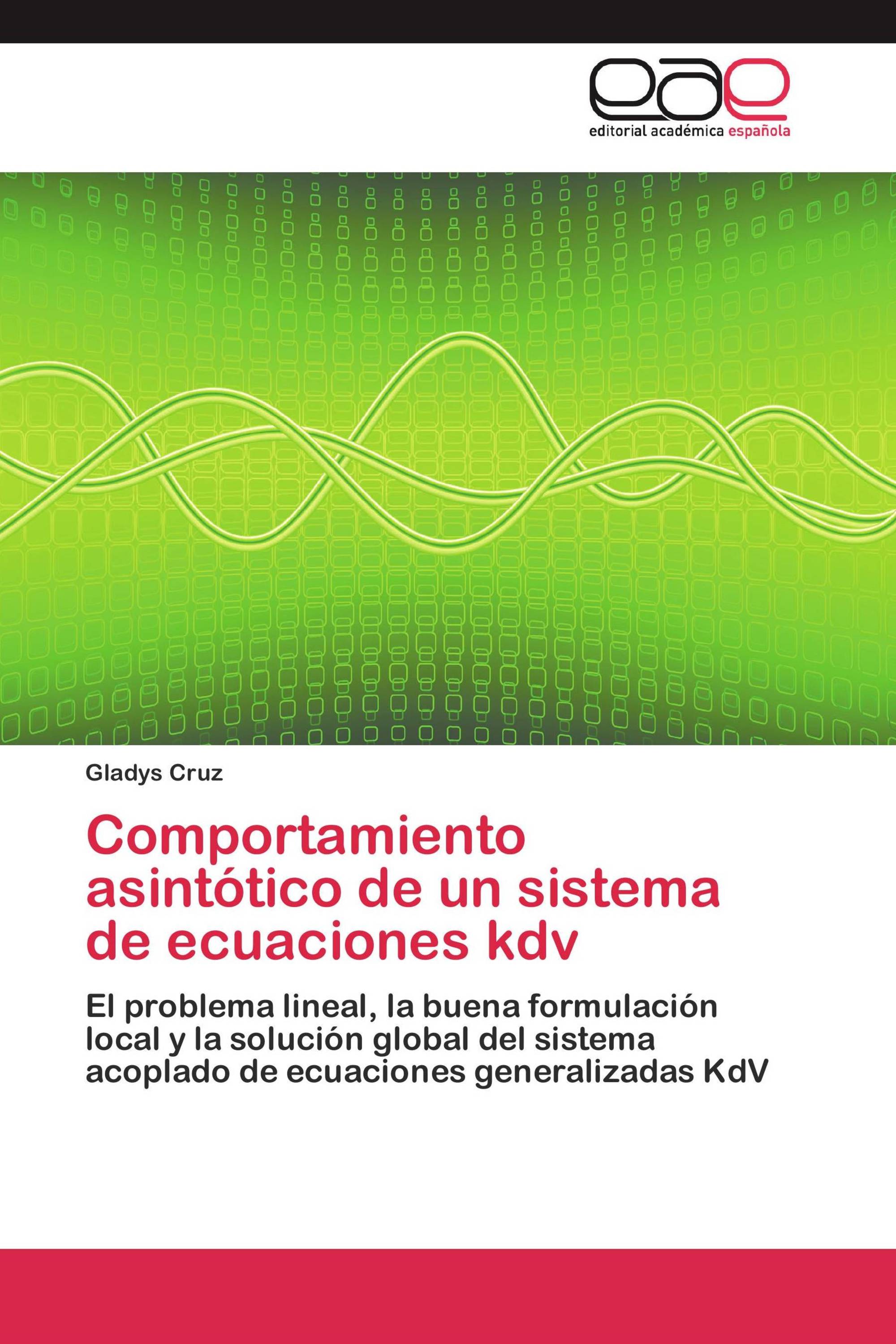 Comportamiento asintótico de un sistema de ecuaciones kdv