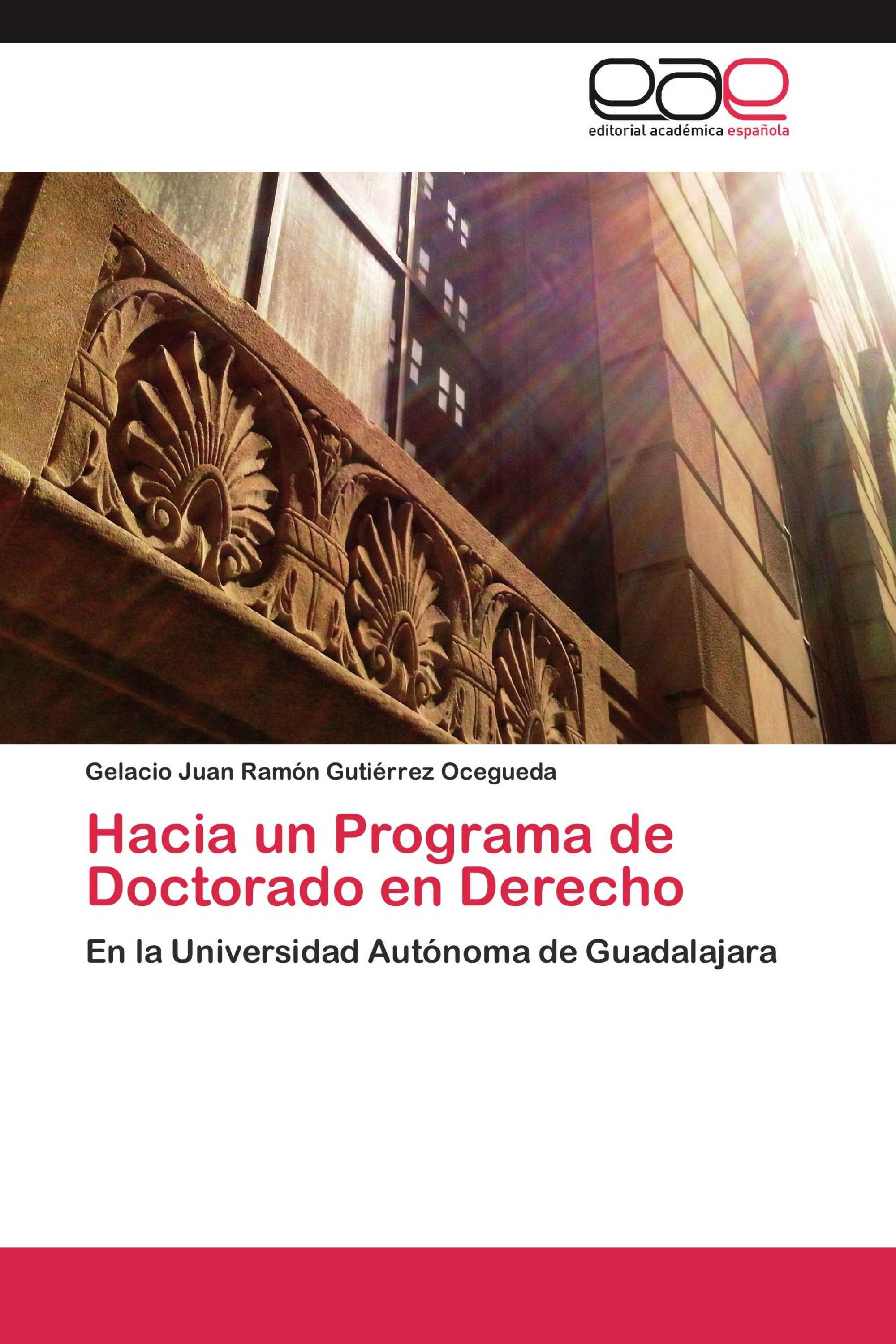 Hacia un Programa de Doctorado en Derecho