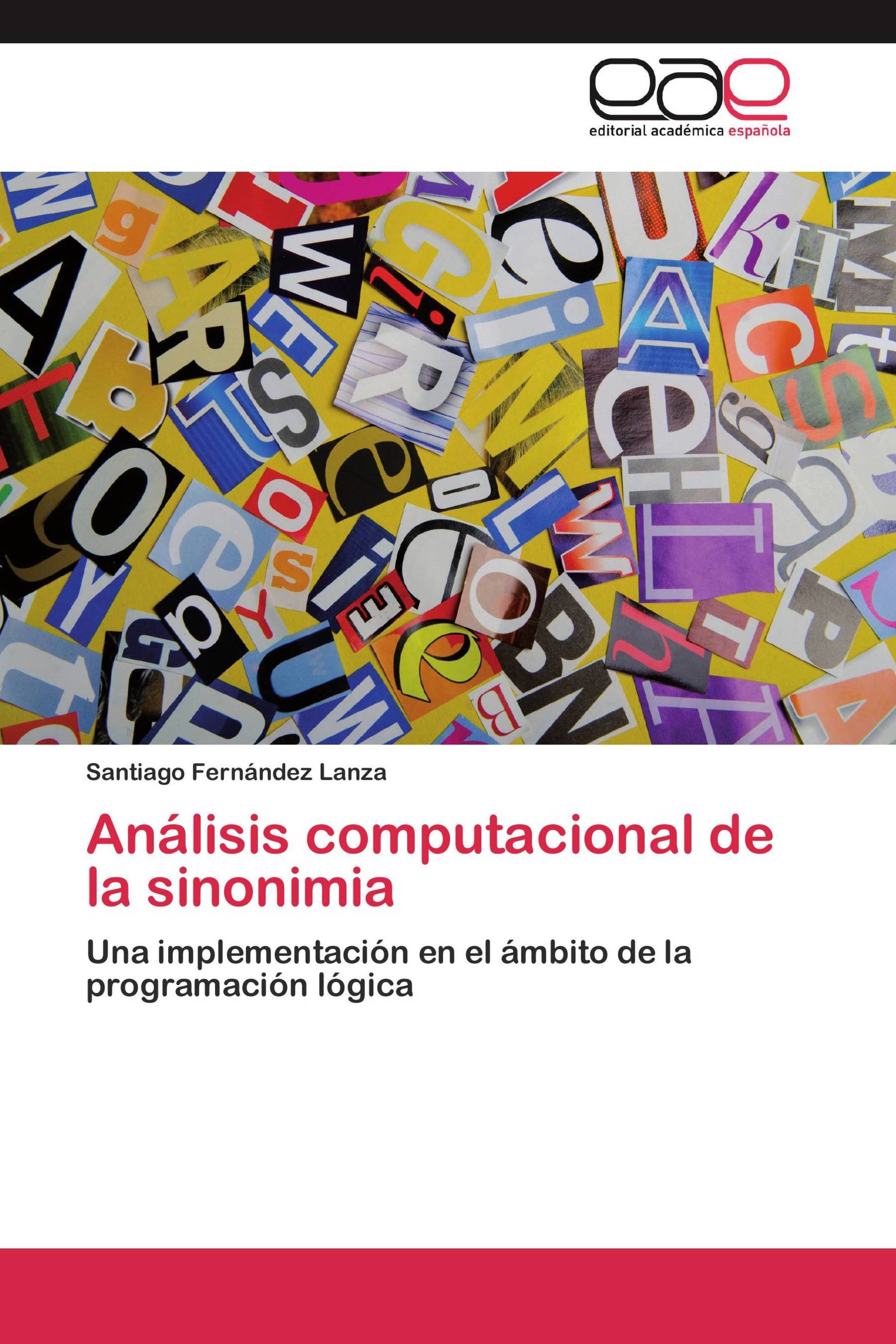 Análisis computacional de la sinonimia