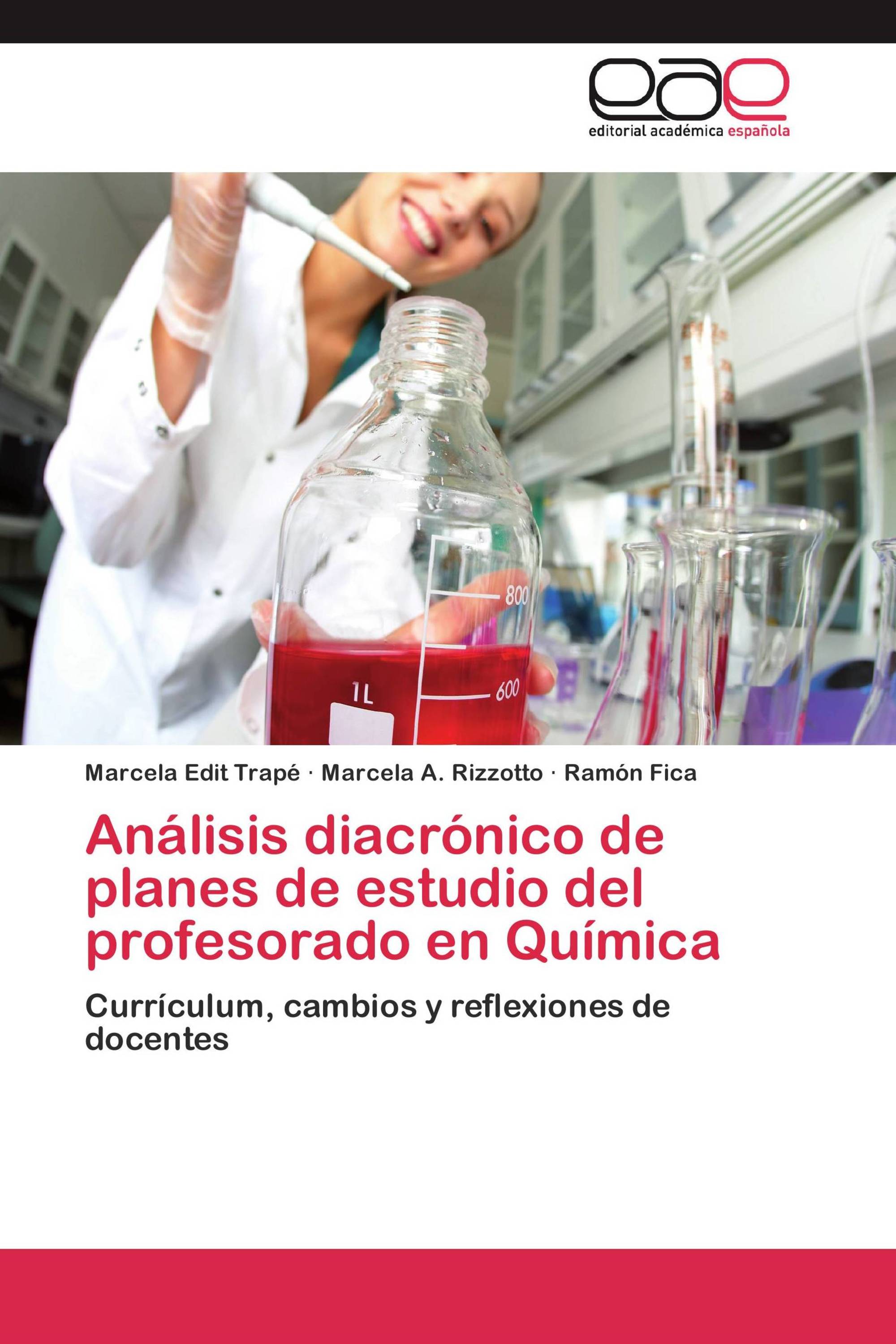 Análisis diacrónico de planes de estudio del profesorado en Química