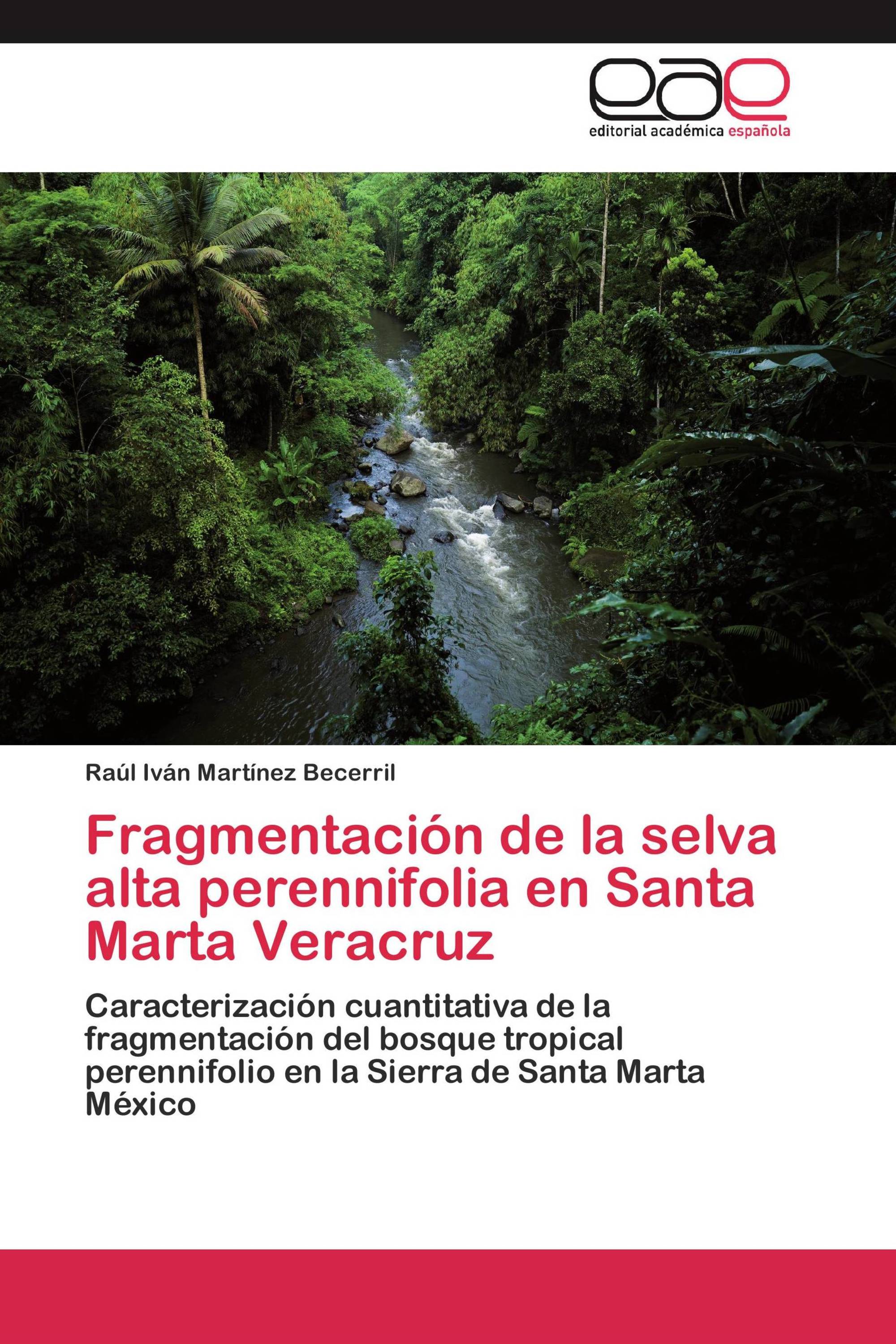 Fragmentación de la selva alta perennifolia en Santa Marta Veracruz