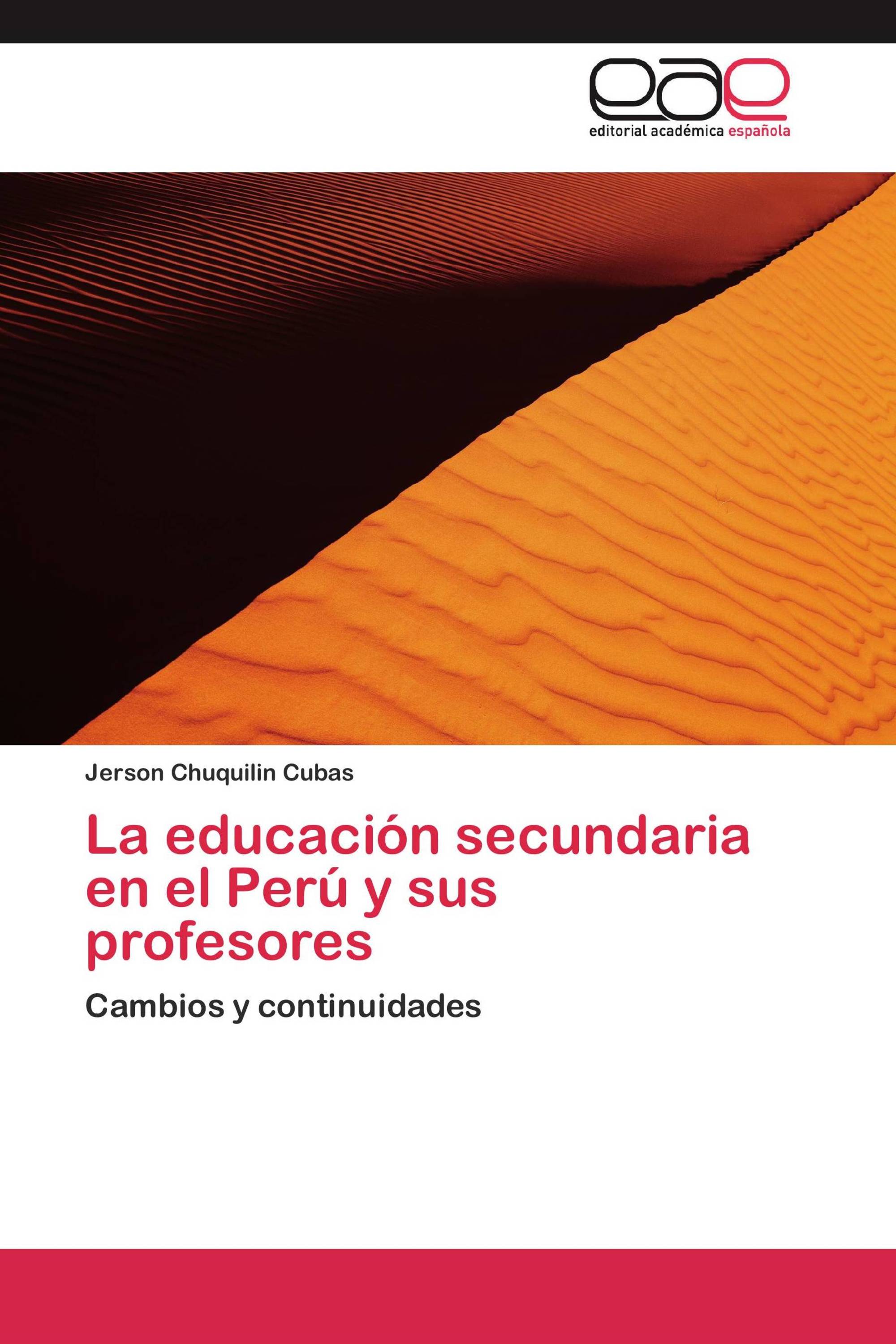 La educación secundaria en el Perú y sus profesores