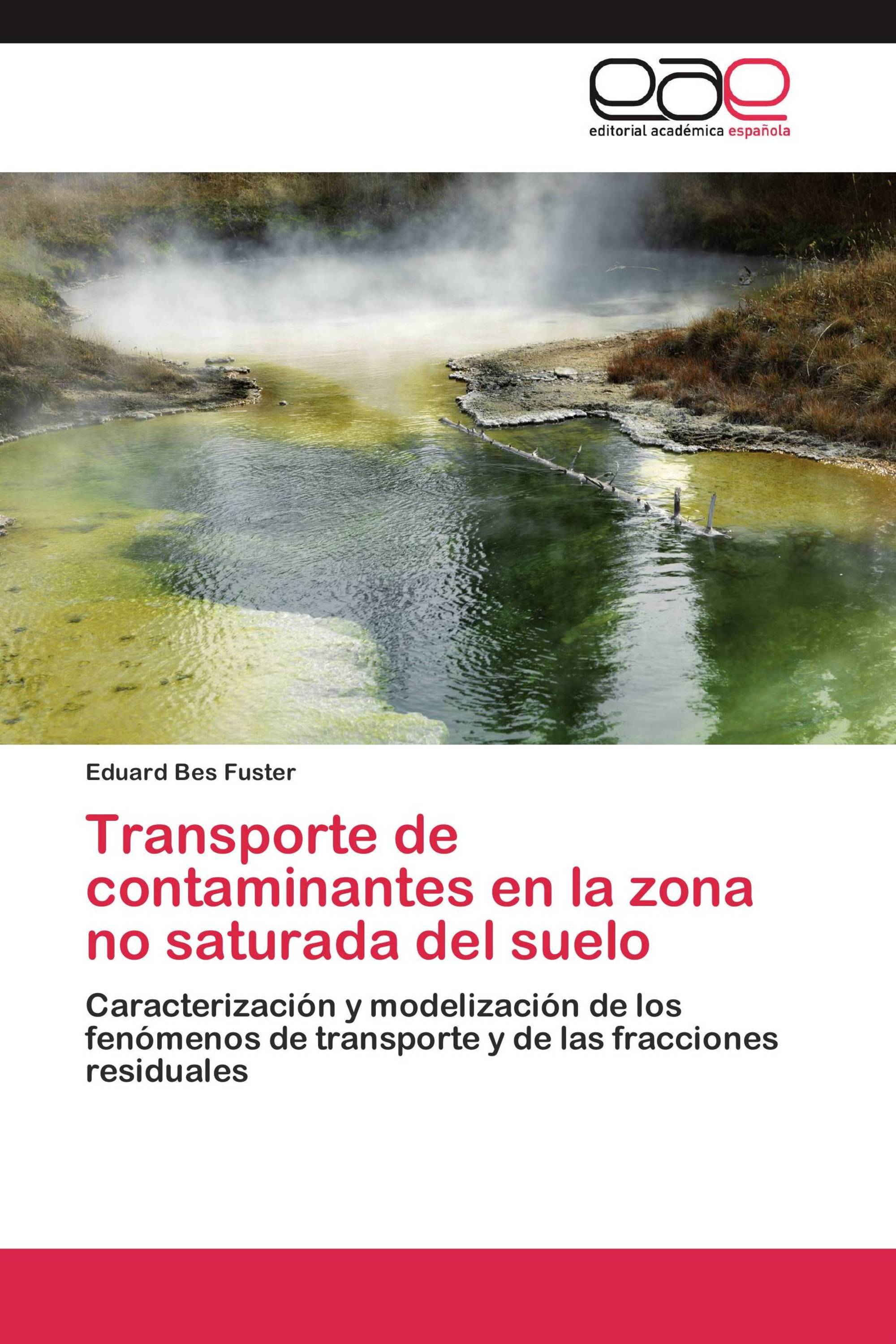 Transporte de contaminantes en la zona no saturada del suelo