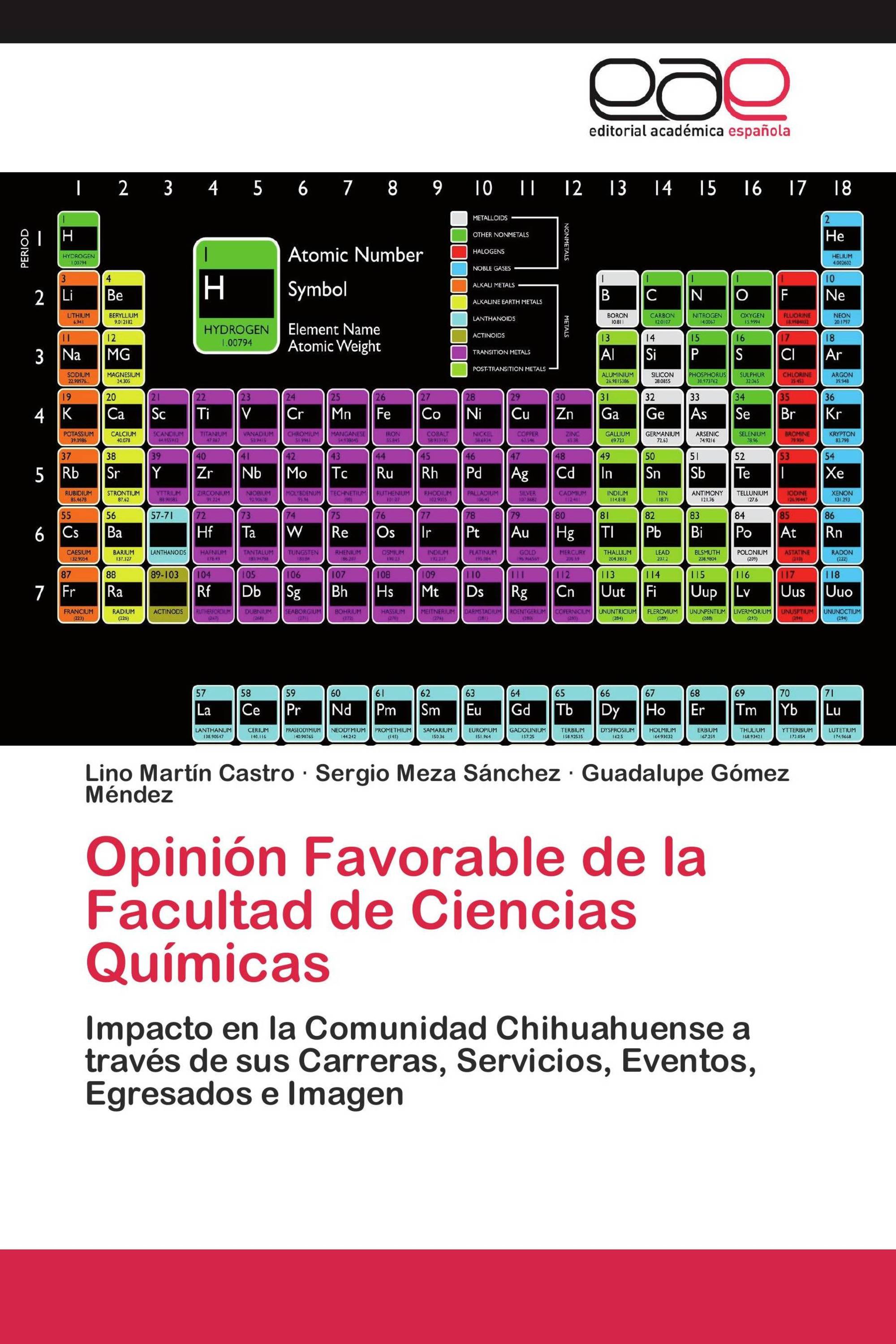 Opinión Favorable de la Facultad de Ciencias Químicas