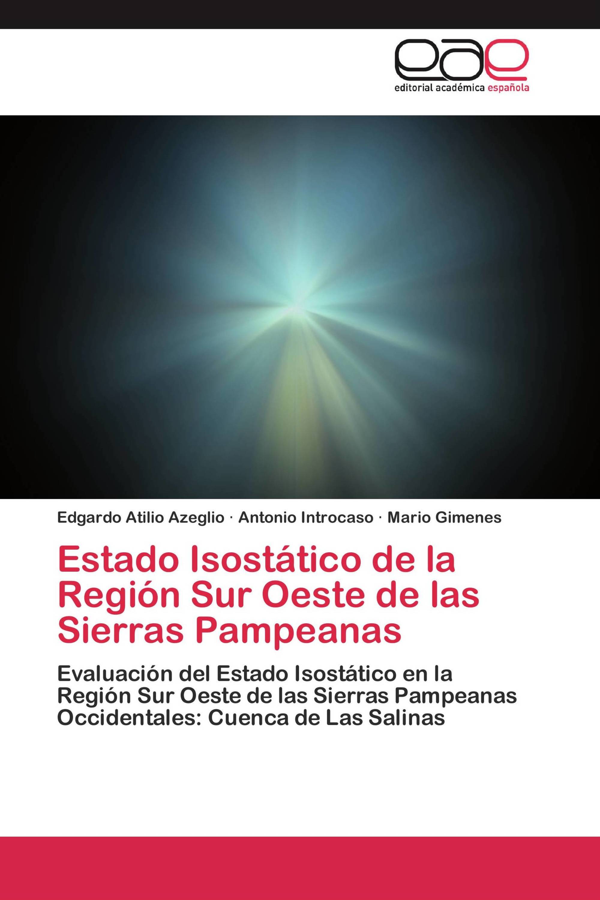 Estado Isostático de la Región Sur Oeste de las Sierras Pampeanas