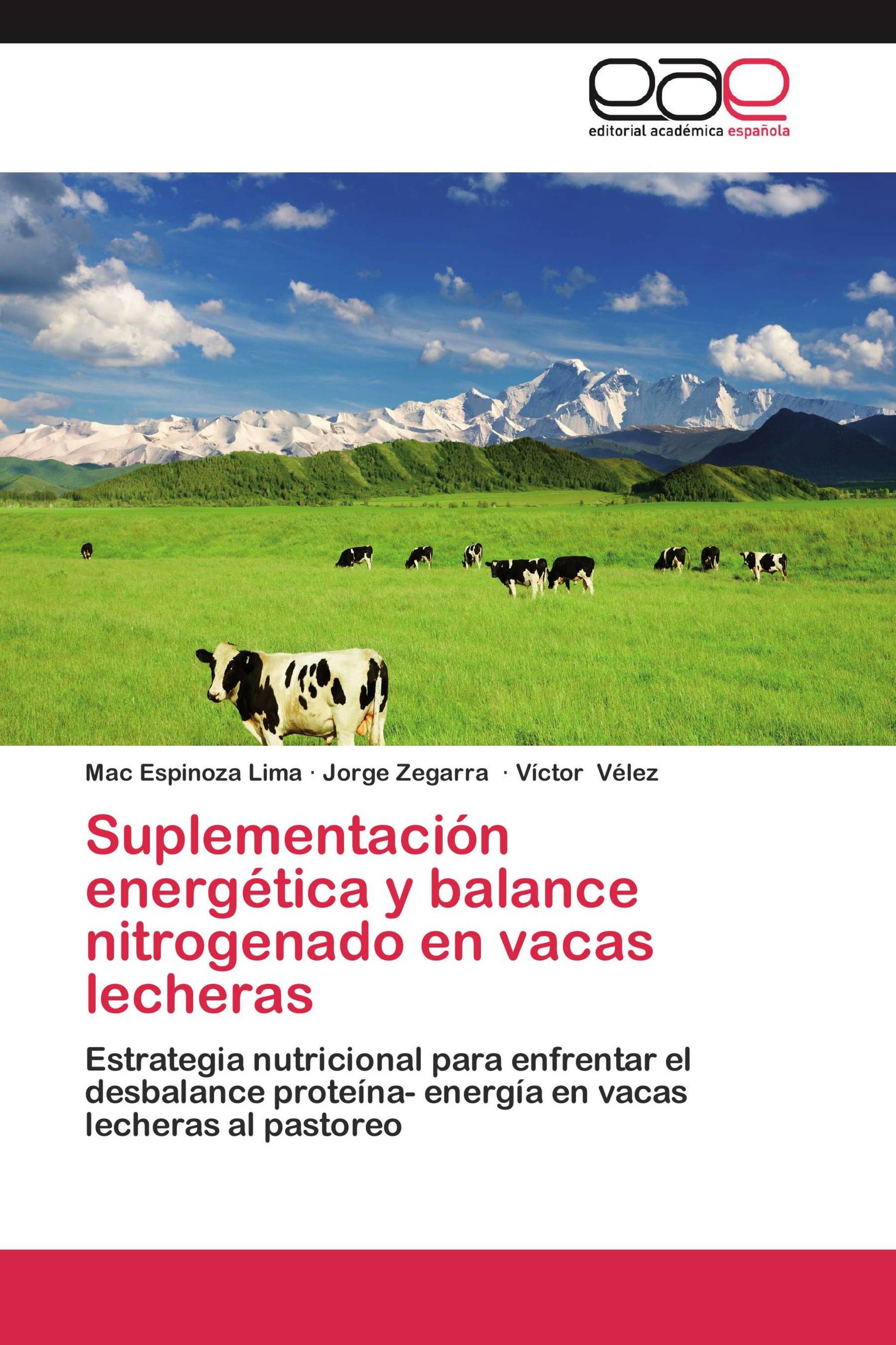 Suplementación energética y balance nitrogenado en vacas lecheras