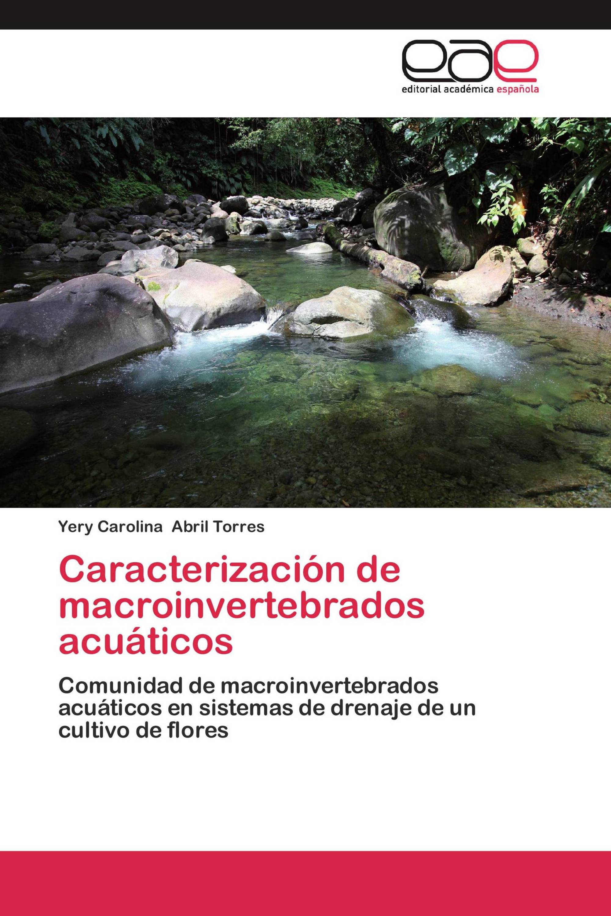 Caracterización de macroinvertebrados acuáticos