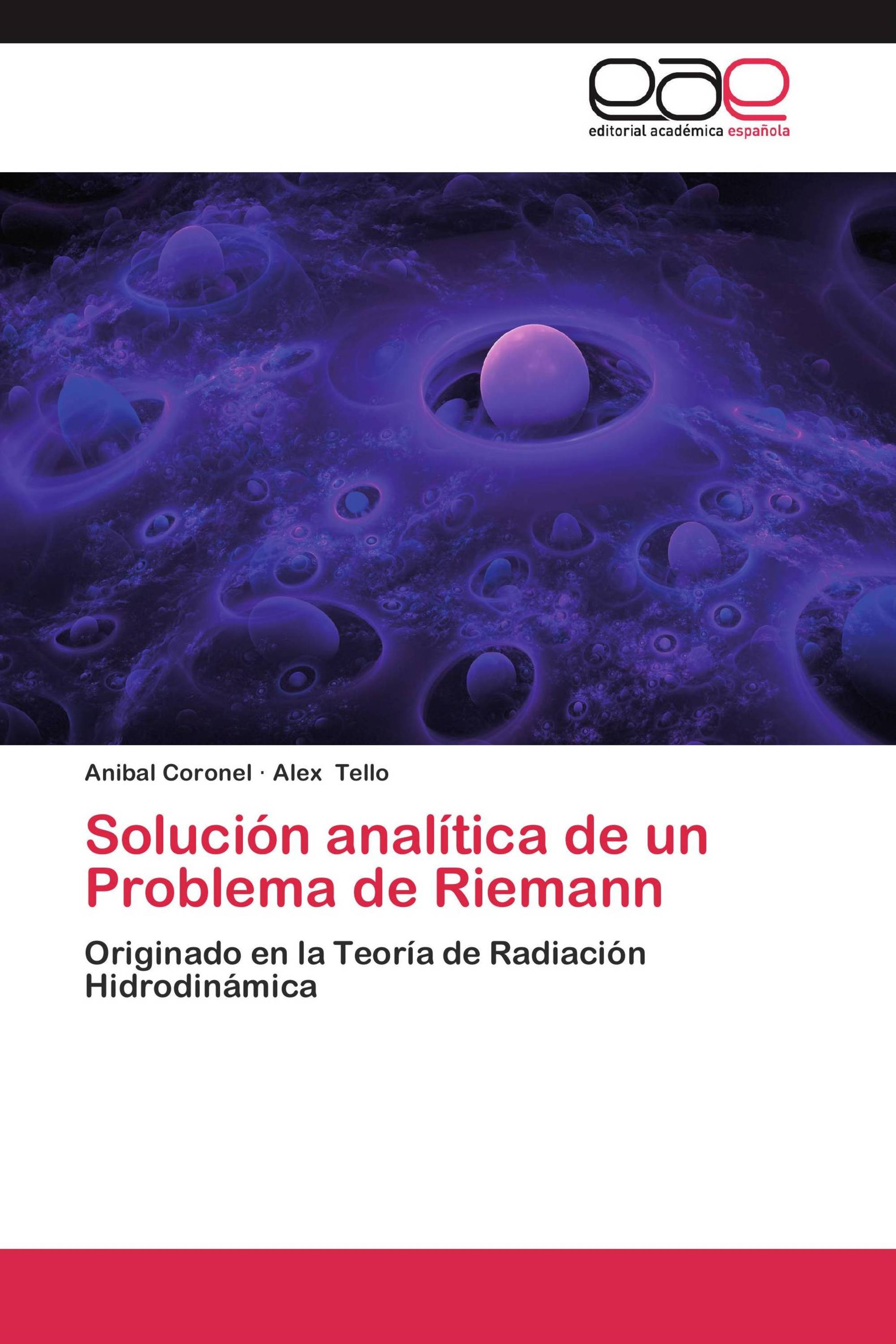 Solución analítica de un Problema de Riemann