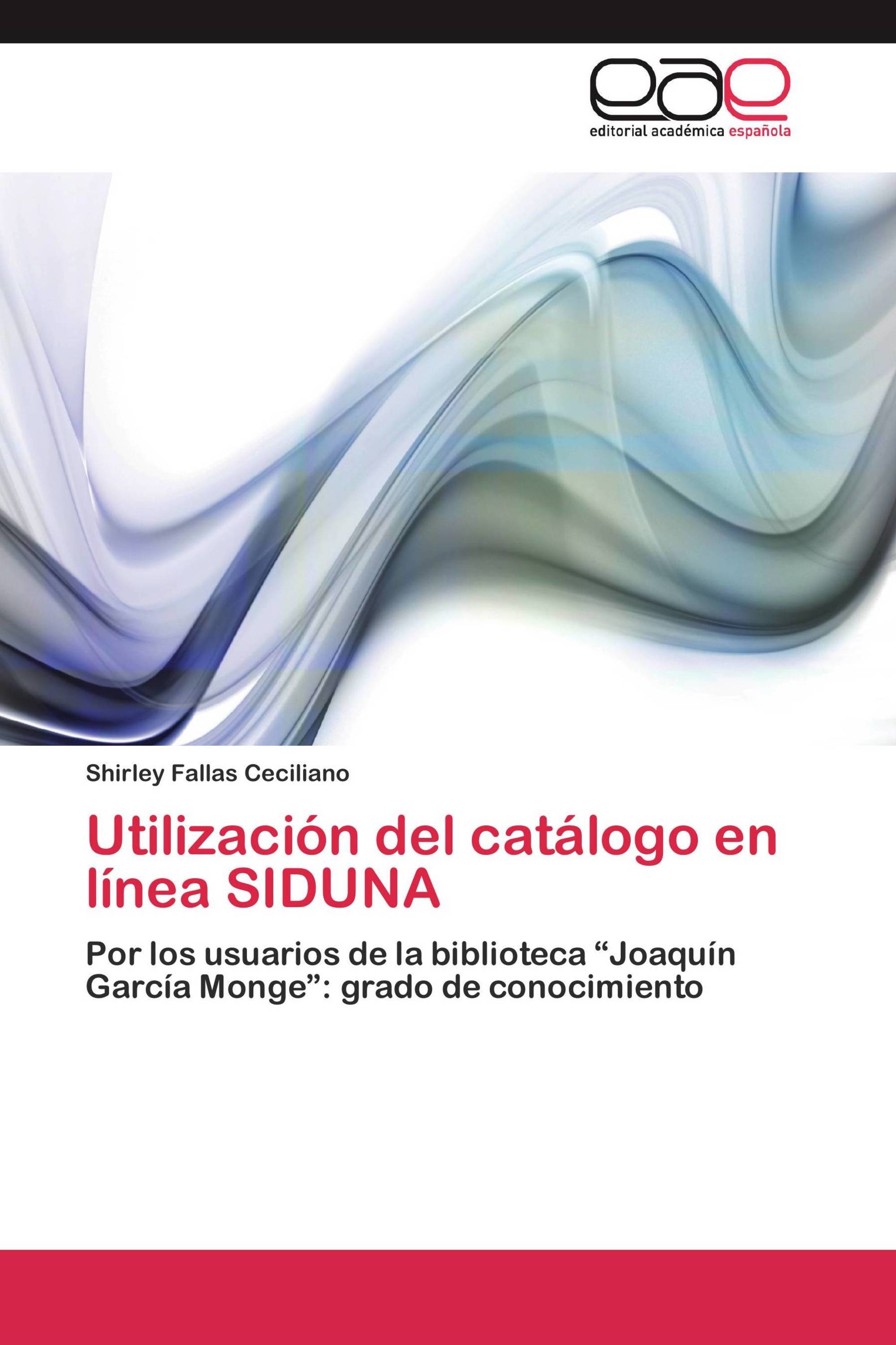 Utilización del catálogo en línea SIDUNA