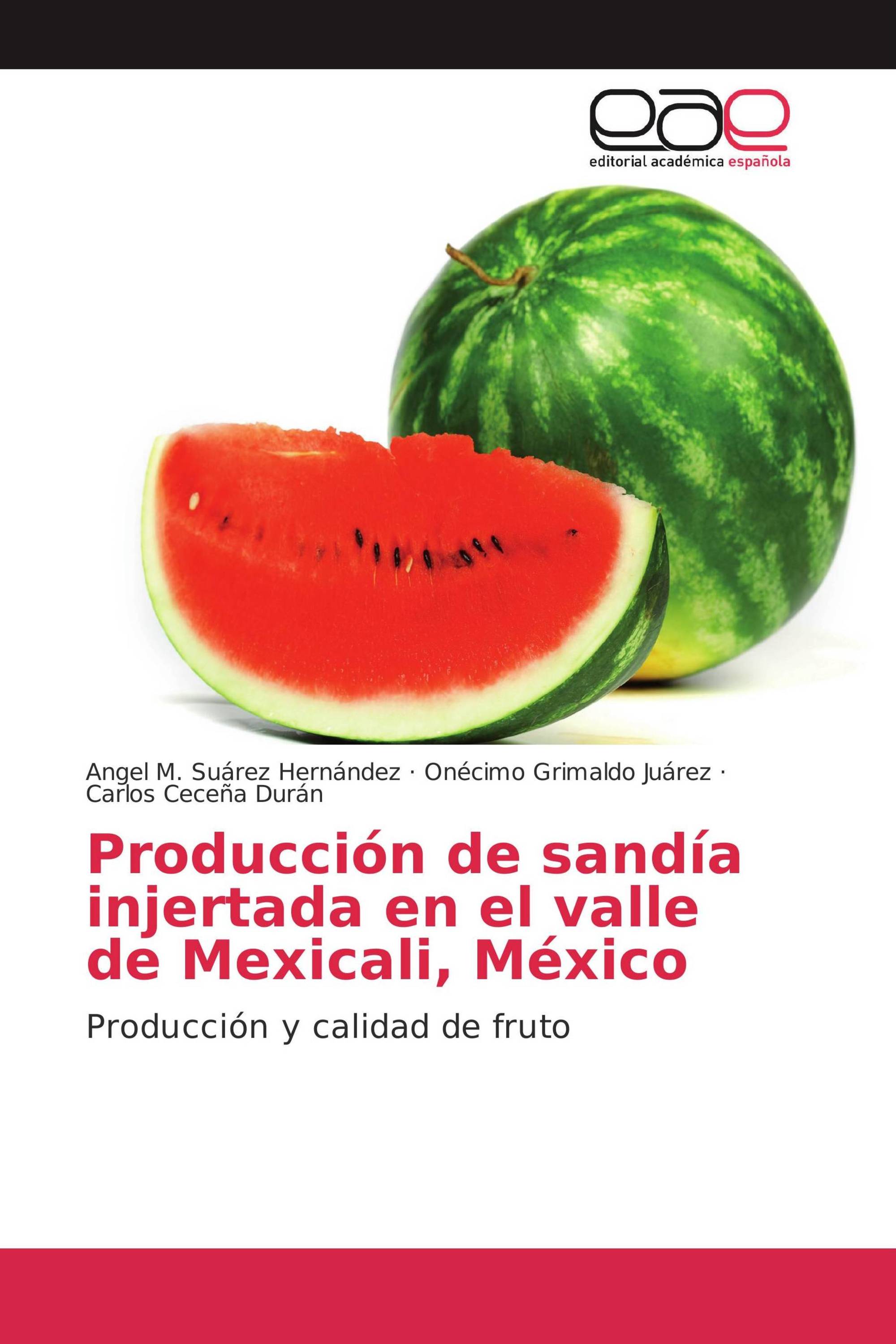 Producción de sandía injertada en el valle de Mexicali, México