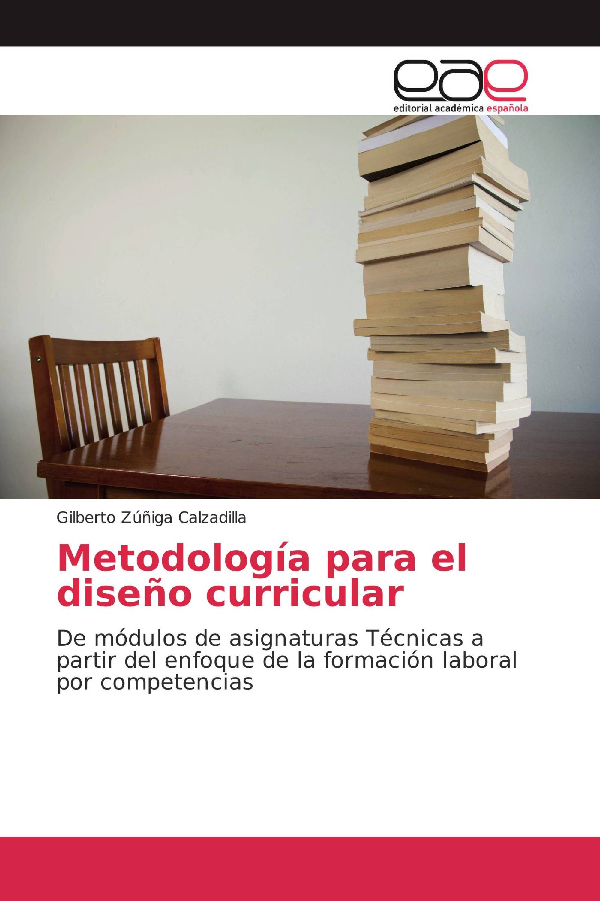 Metodología para el diseño curricular