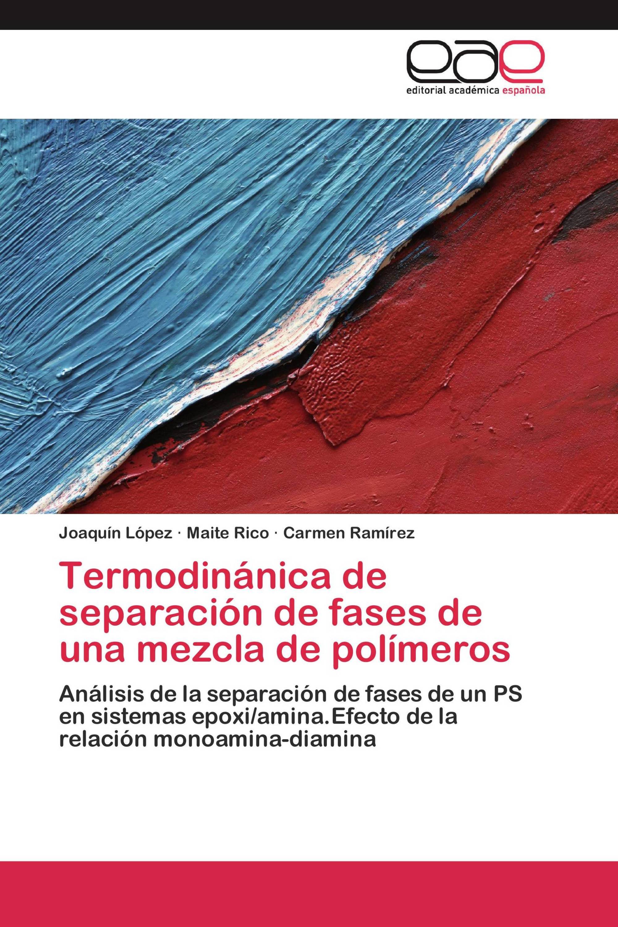 Termodinánica de separación de fases de una mezcla de polímeros