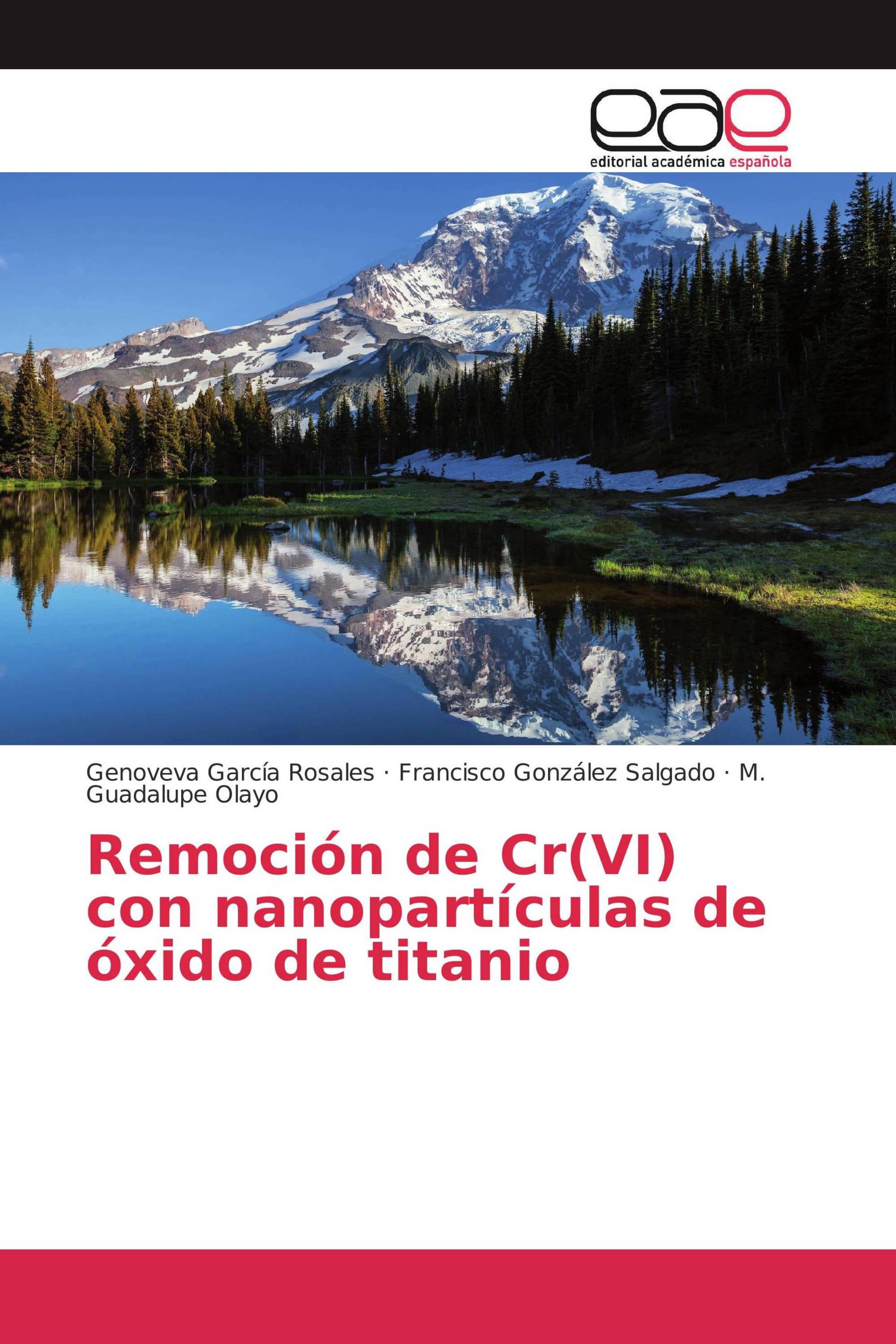 Remoción de Cr(VI) con nanopartículas de óxido de titanio