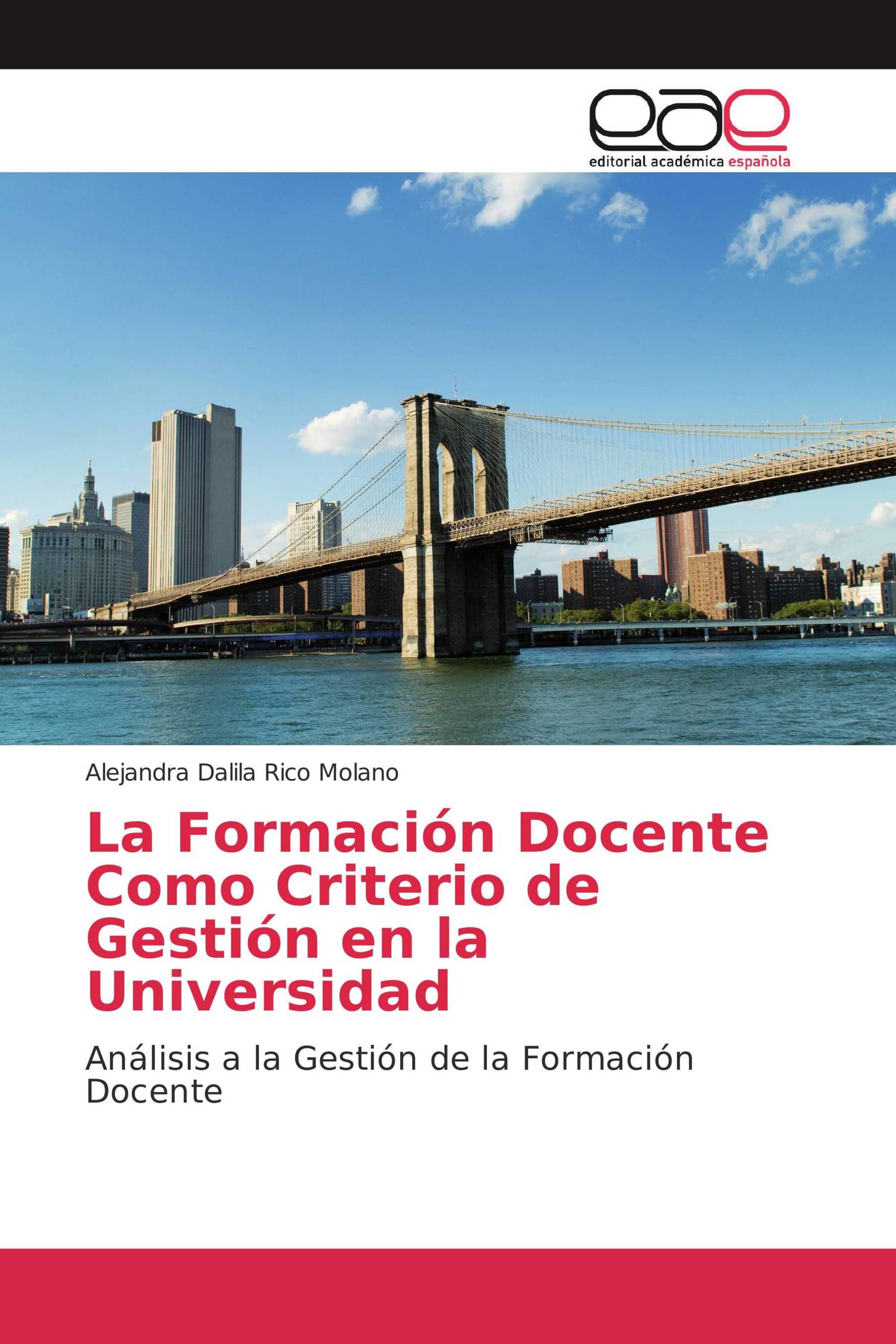 La Formación Docente Como Criterio de Gestión en la Universidad