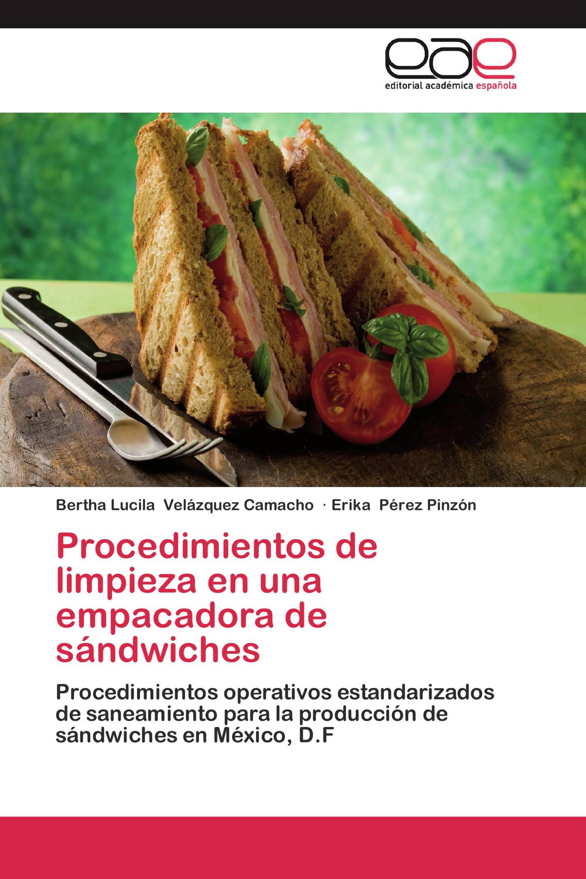 Procedimientos de limpieza en una empacadora de sándwiches