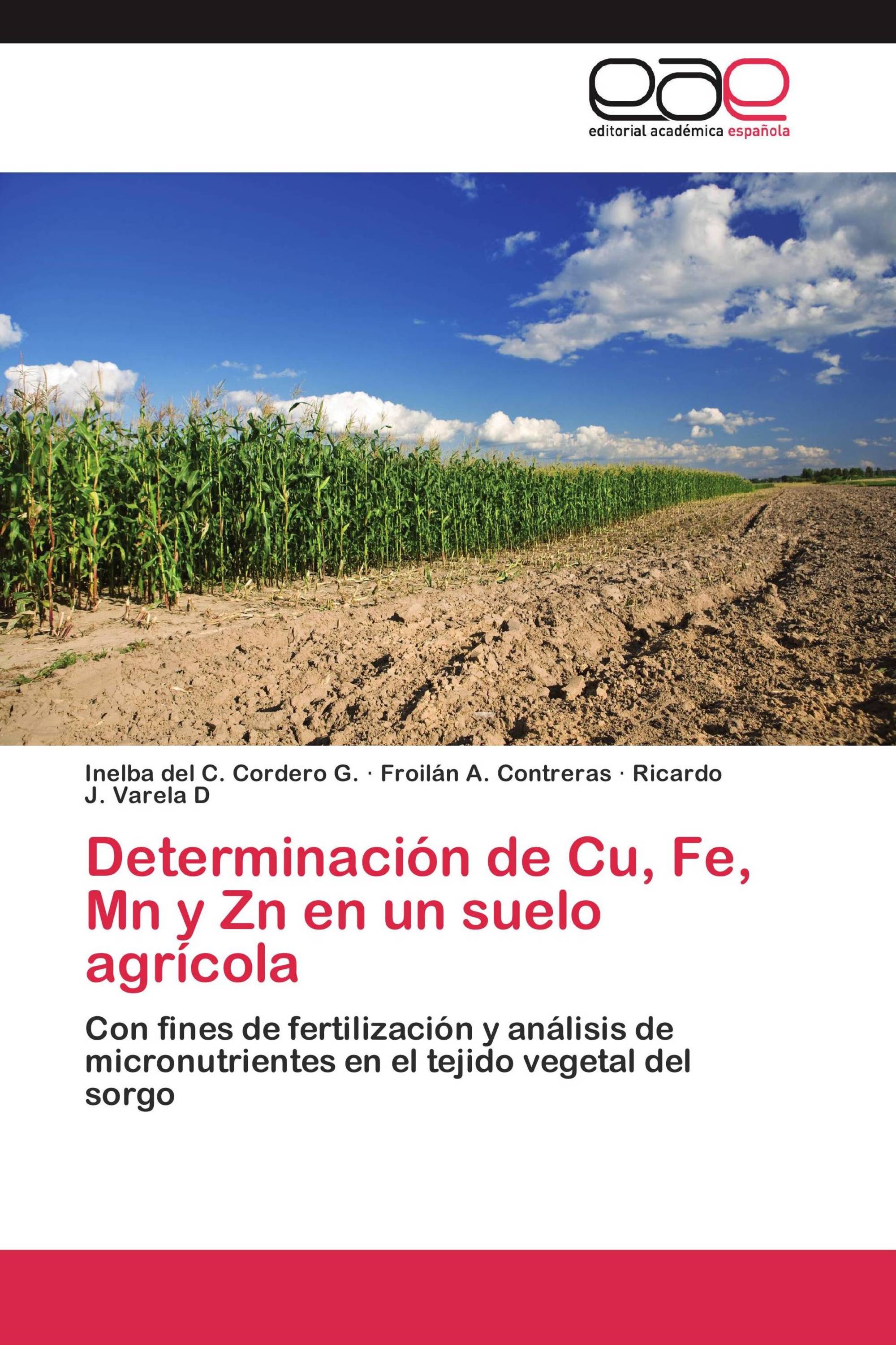 Determinación de Cu, Fe, Mn y Zn en un suelo agrícola