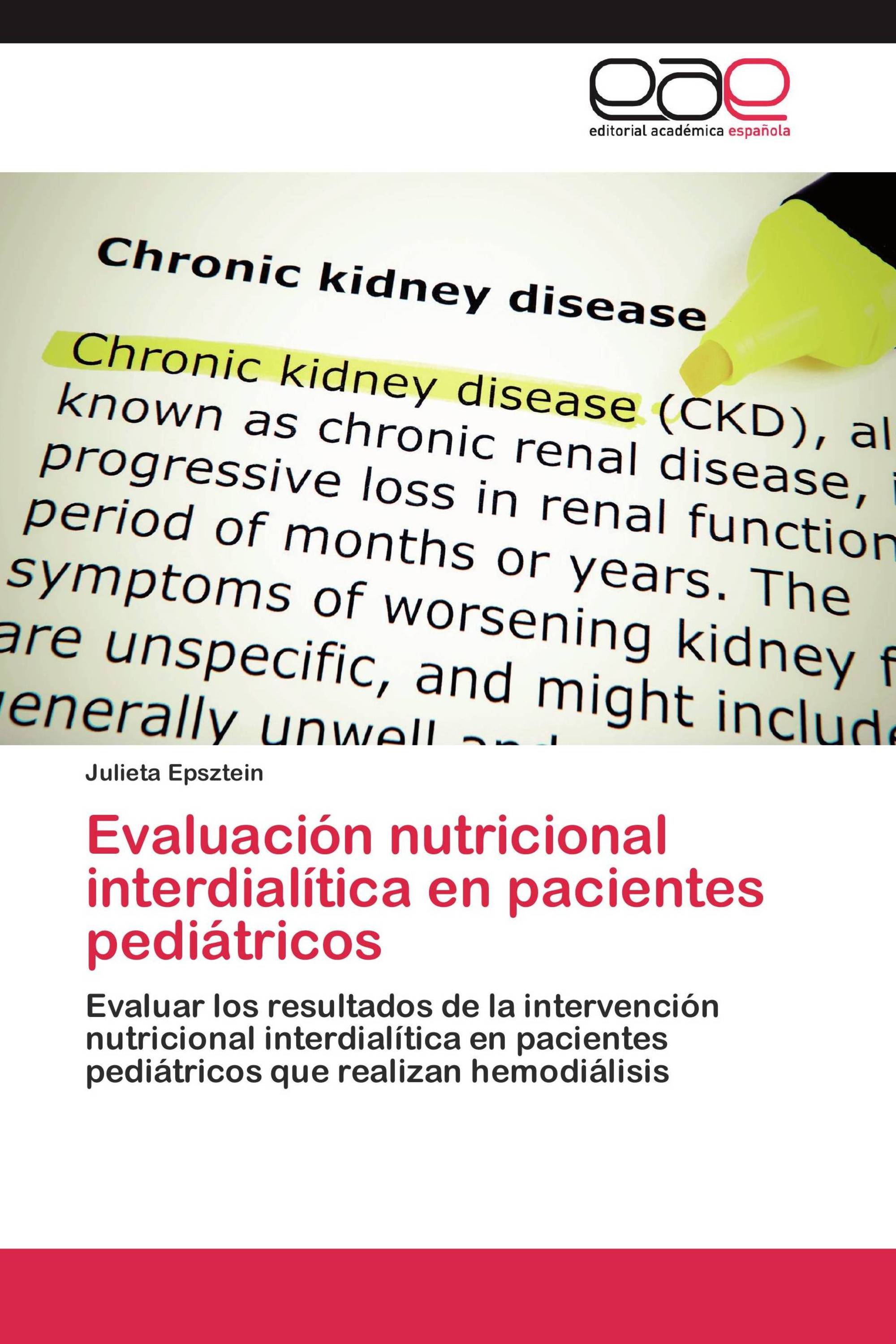 Evaluación nutricional interdialítica en pacientes pediátricos