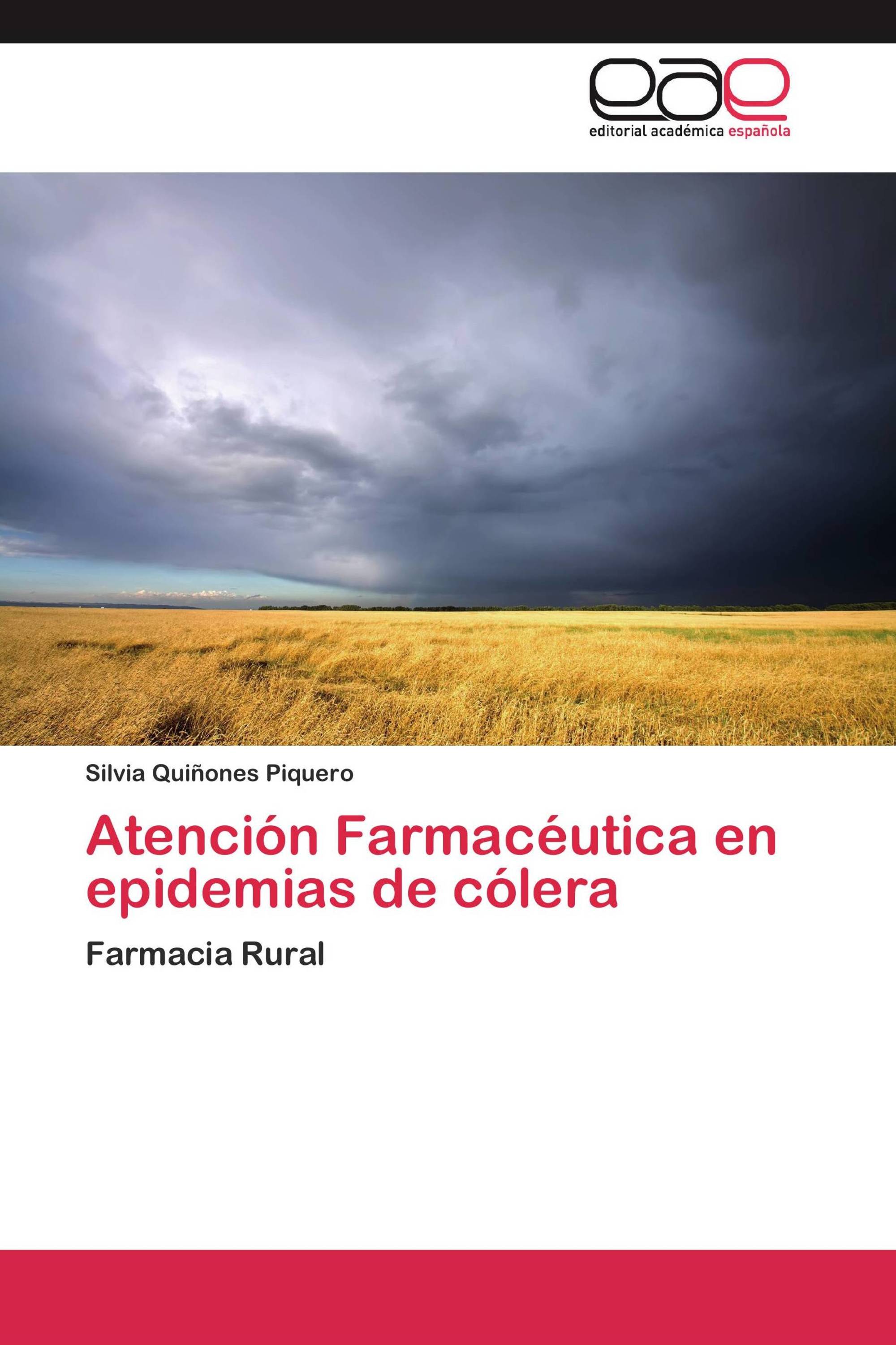 Atención Farmacéutica en epidemias de cólera