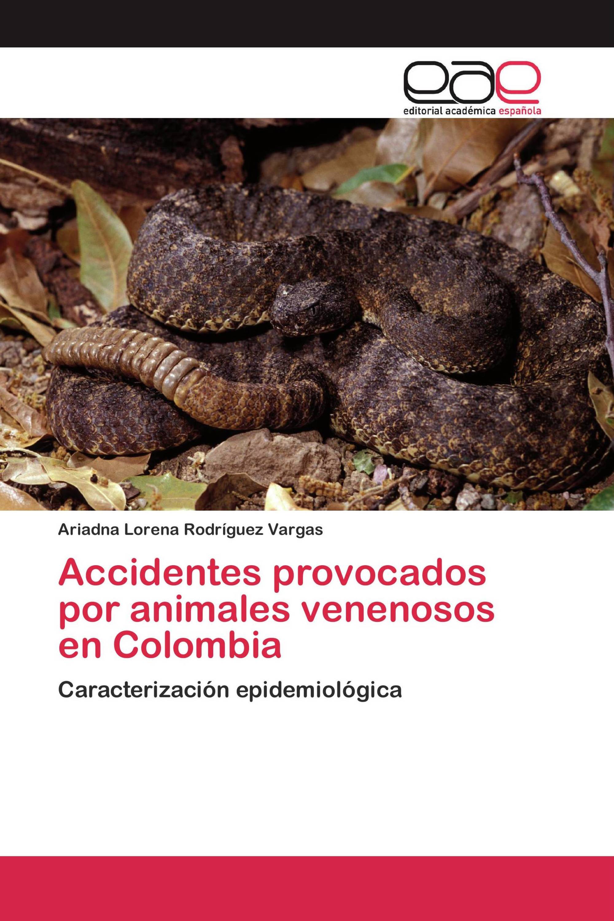 Accidentes provocados por animales venenosos en Colombia