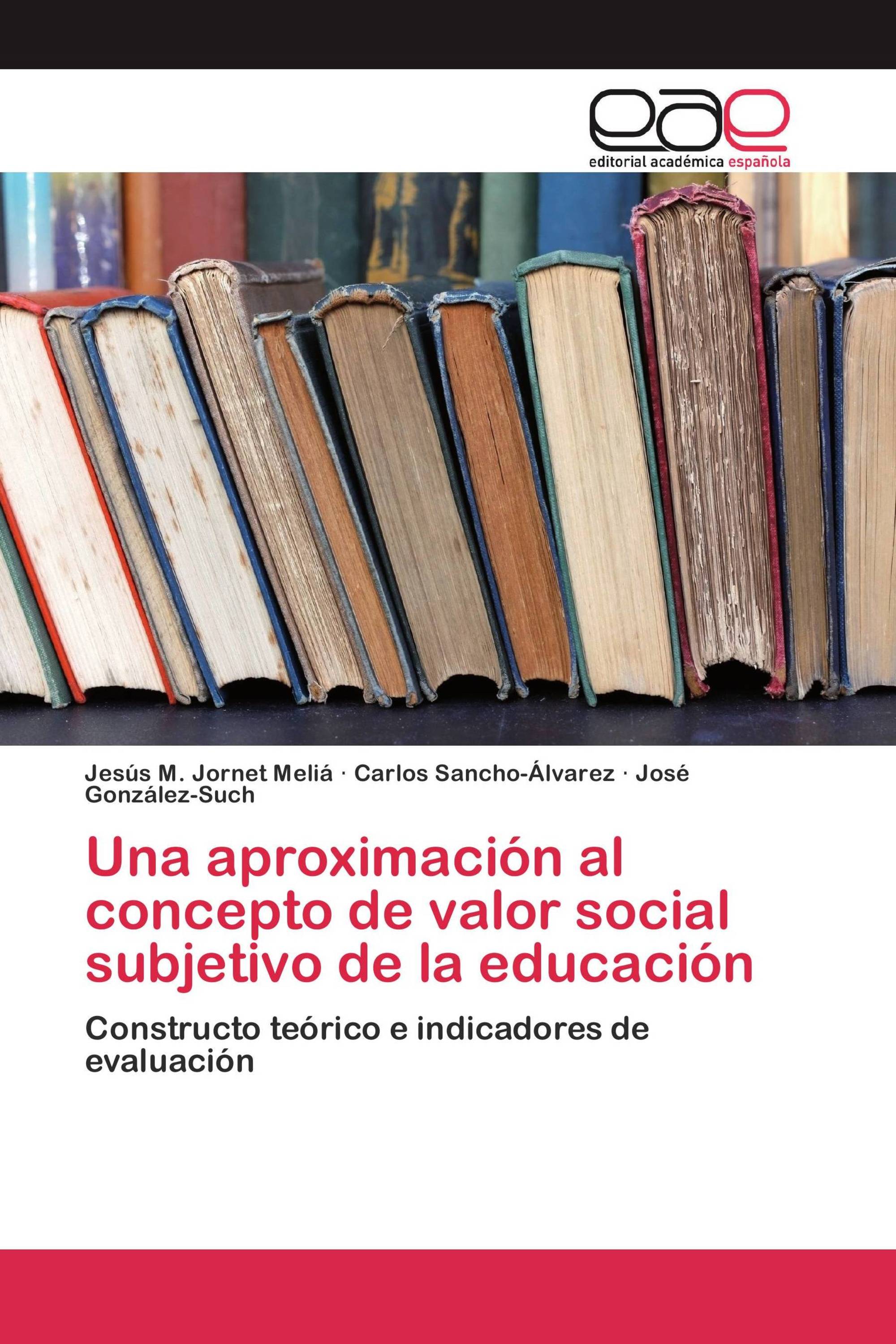 Una aproximación al concepto de valor social subjetivo de la educación