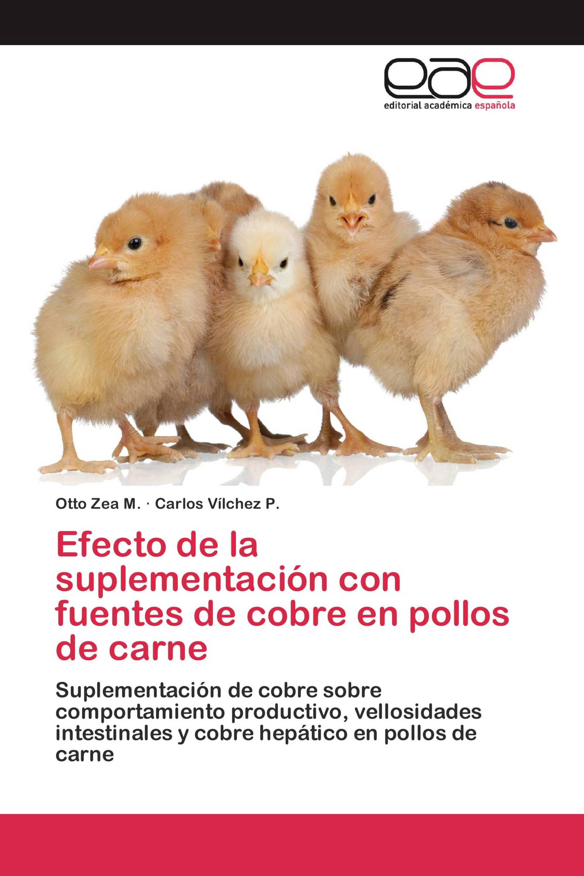 Efecto de la suplementación con fuentes de cobre en pollos de carne