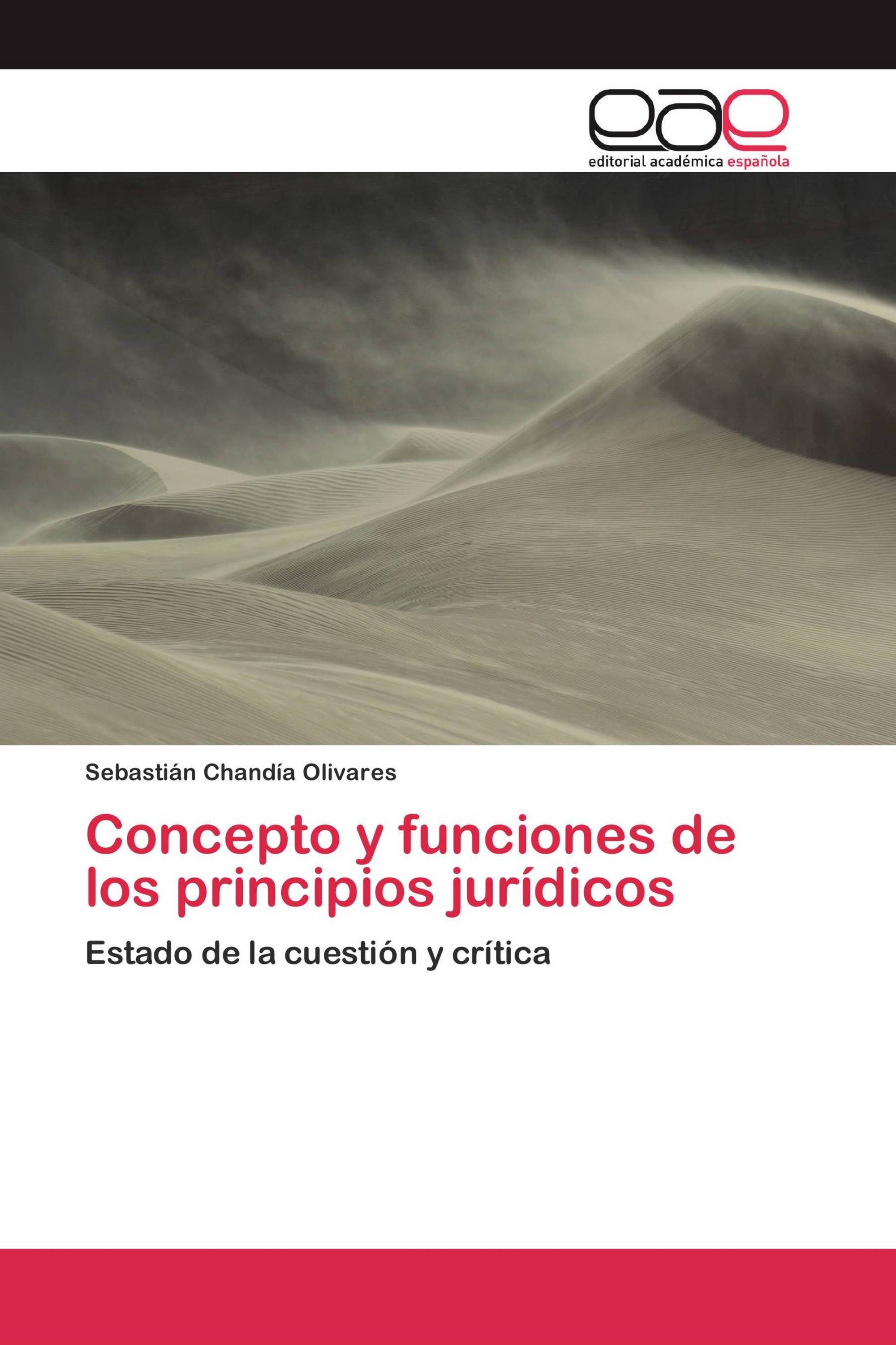 Concepto y funciones de los principios jurídicos