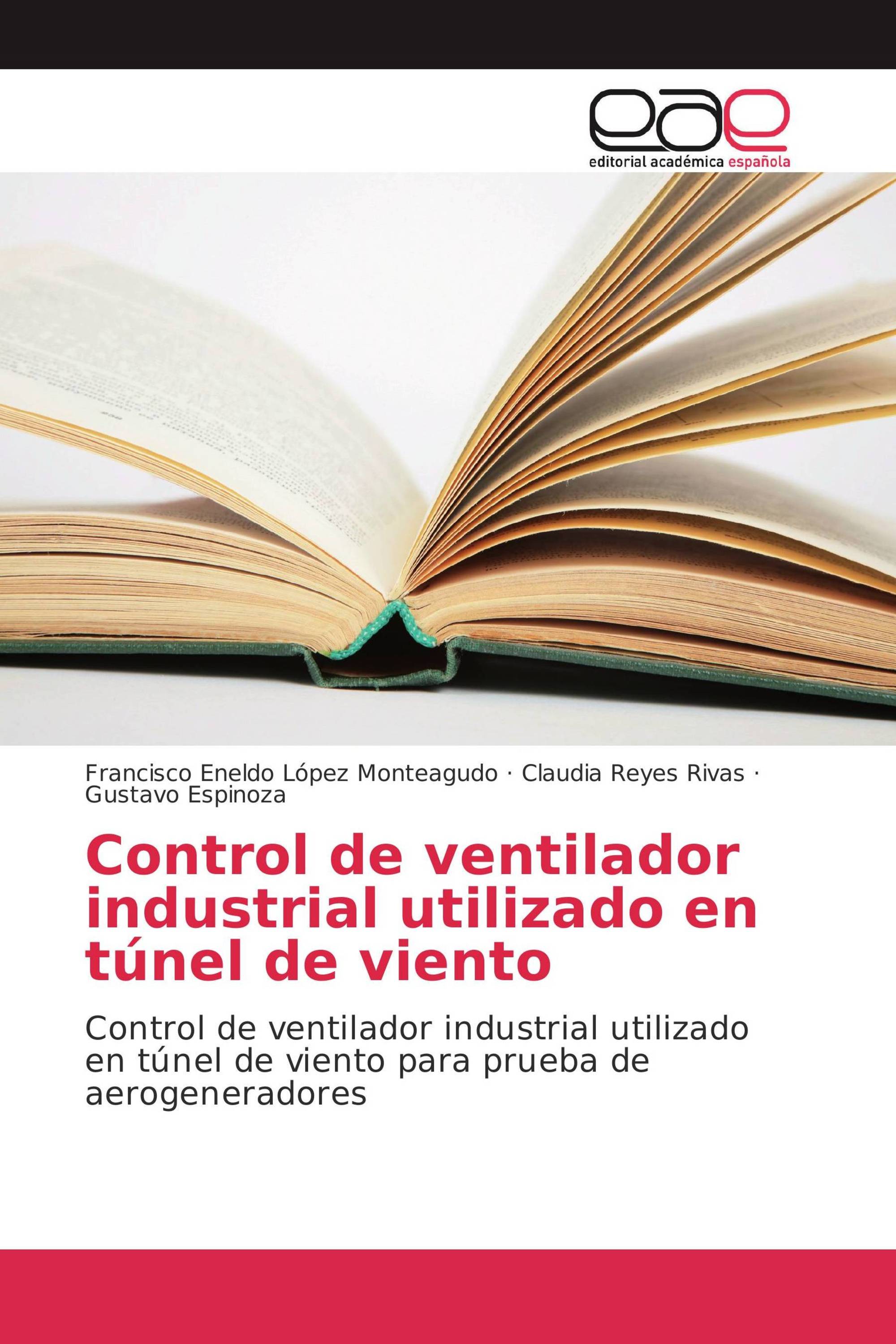 Control de ventilador industrial utilizado en túnel de viento