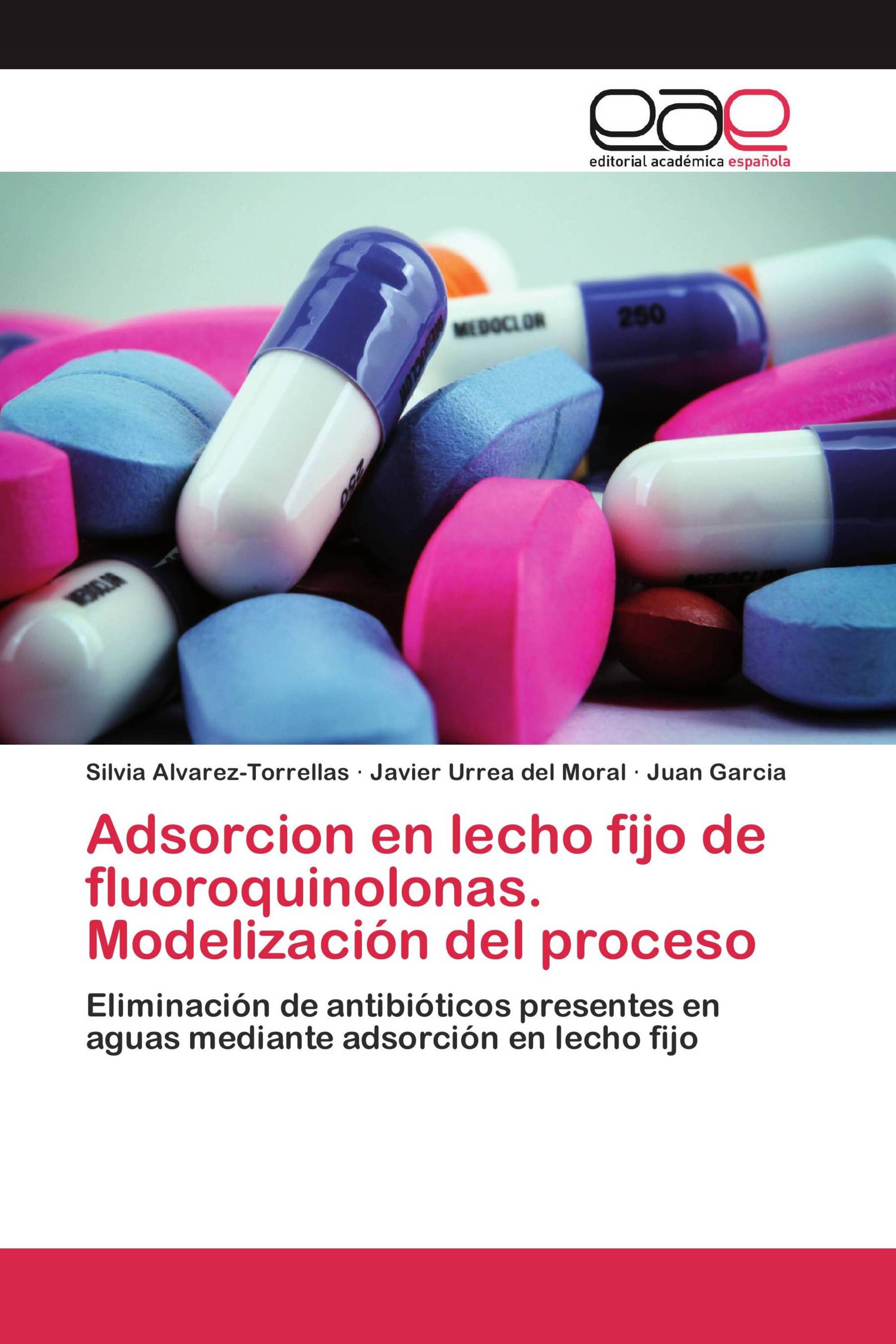 Adsorcion en lecho fijo de fluoroquinolonas. Modelización del proceso